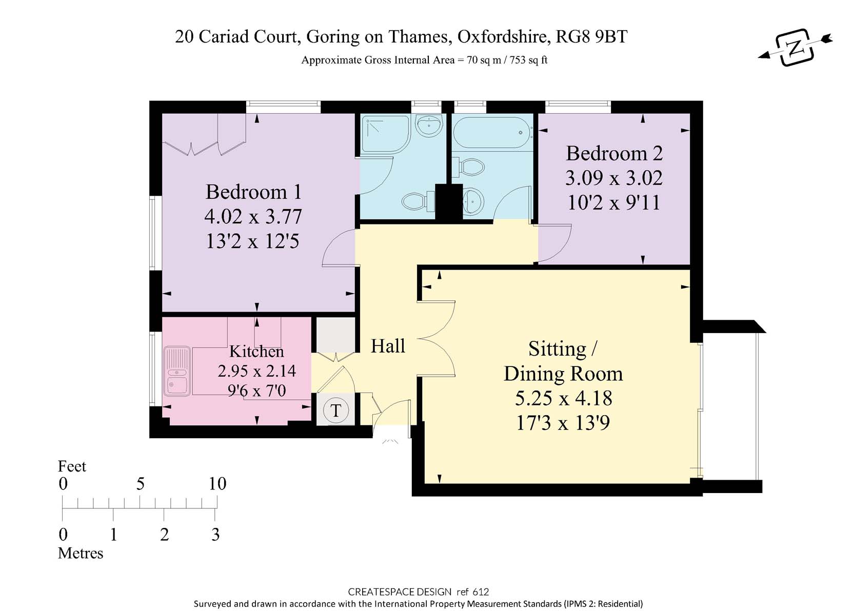 20 Cariad Court, Goring on Thames floorplan