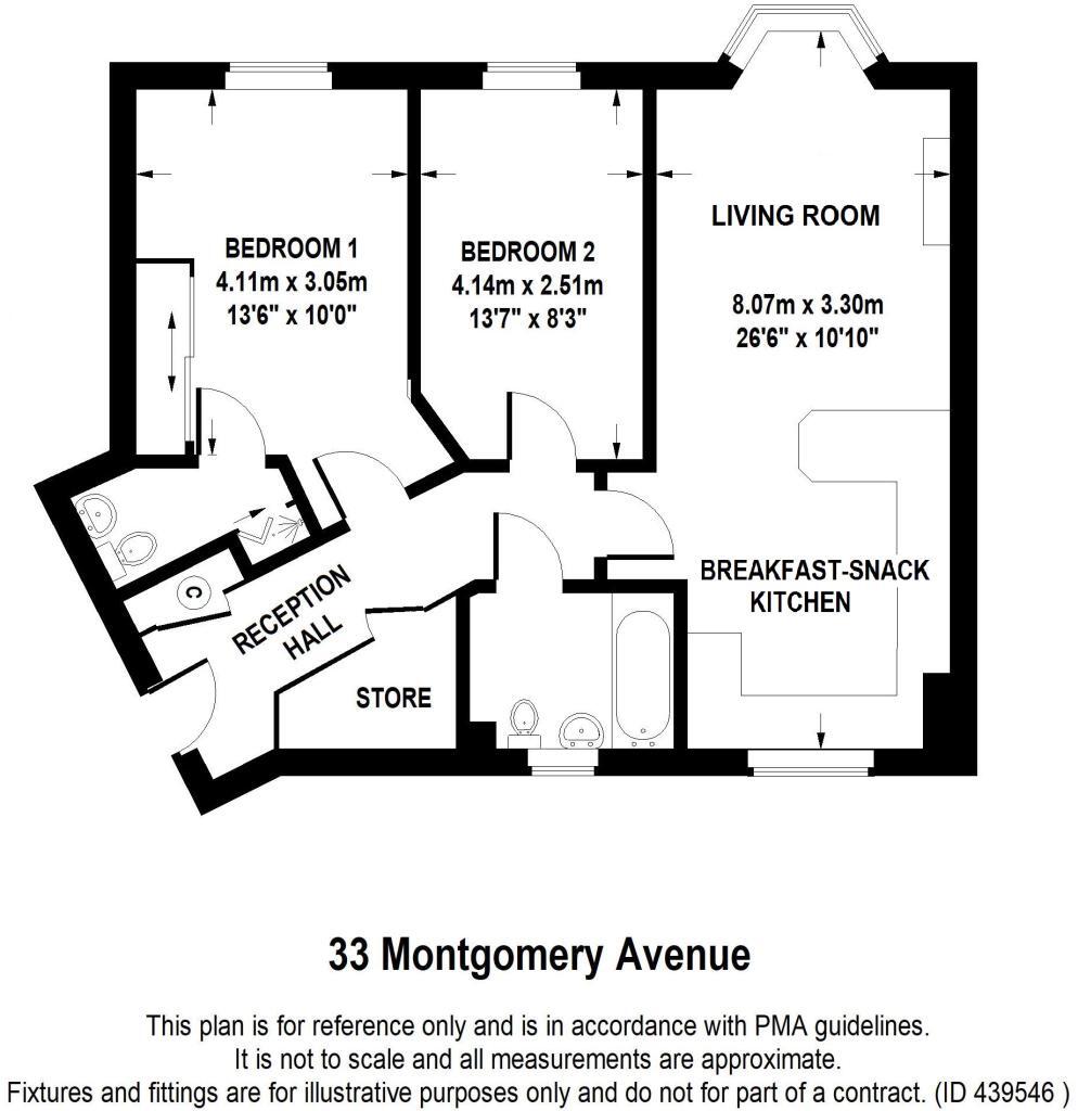 33, Montgomery Avenue, Leeds floorplan