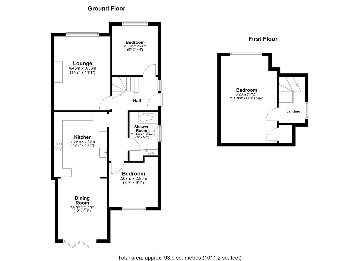 48, Downs View Road, Maidstone floorplan
