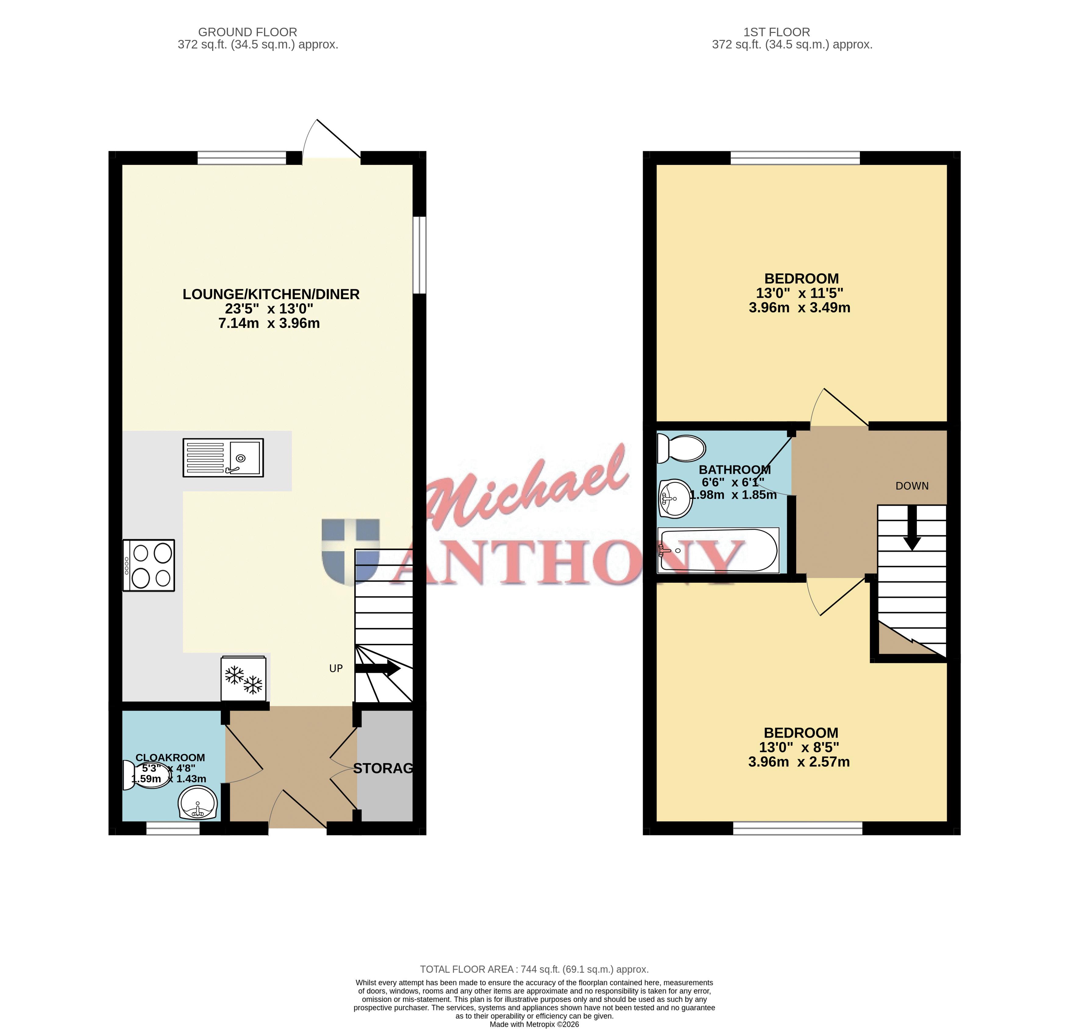 49, Lansbury Road, Milton Keynes floorplan