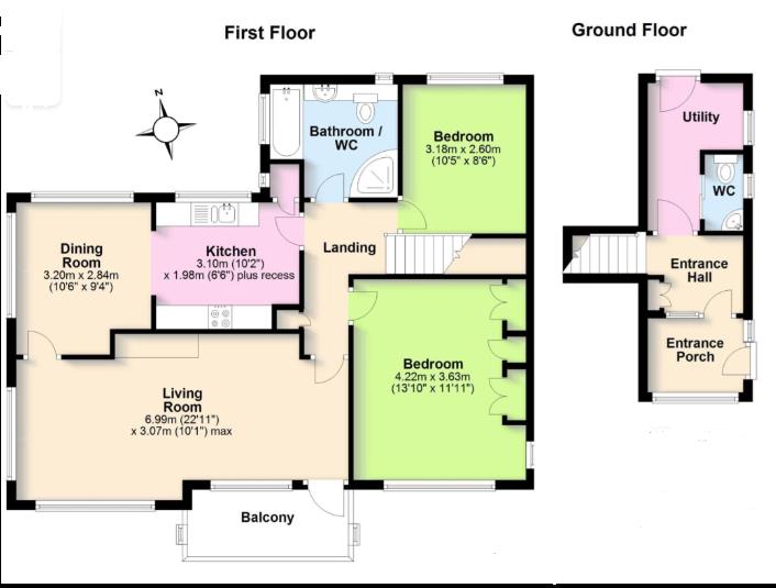 44B, Marine Drive, Worthing floorplan