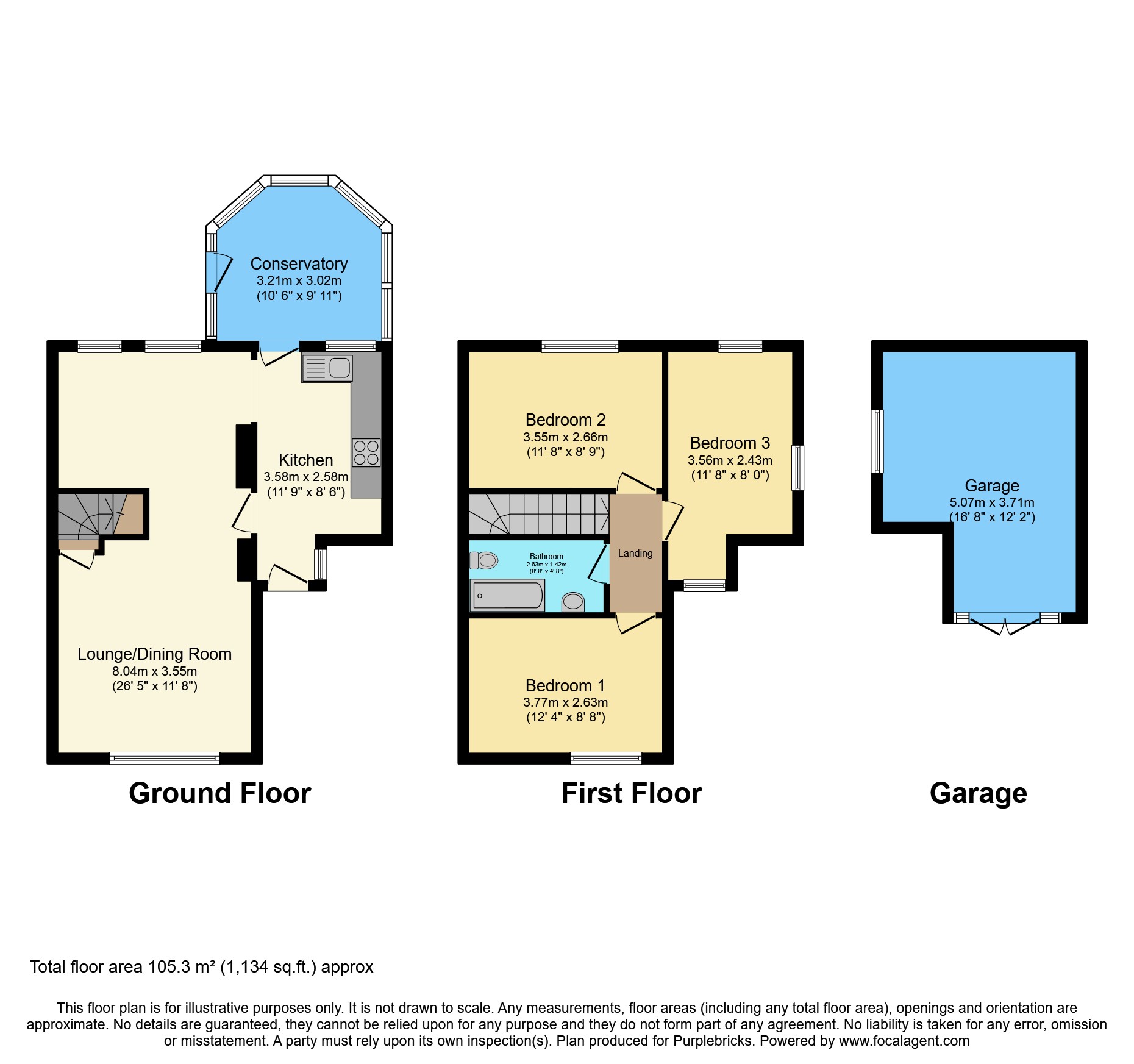 5, Merryweather Court, Scunthorpe floorplan
