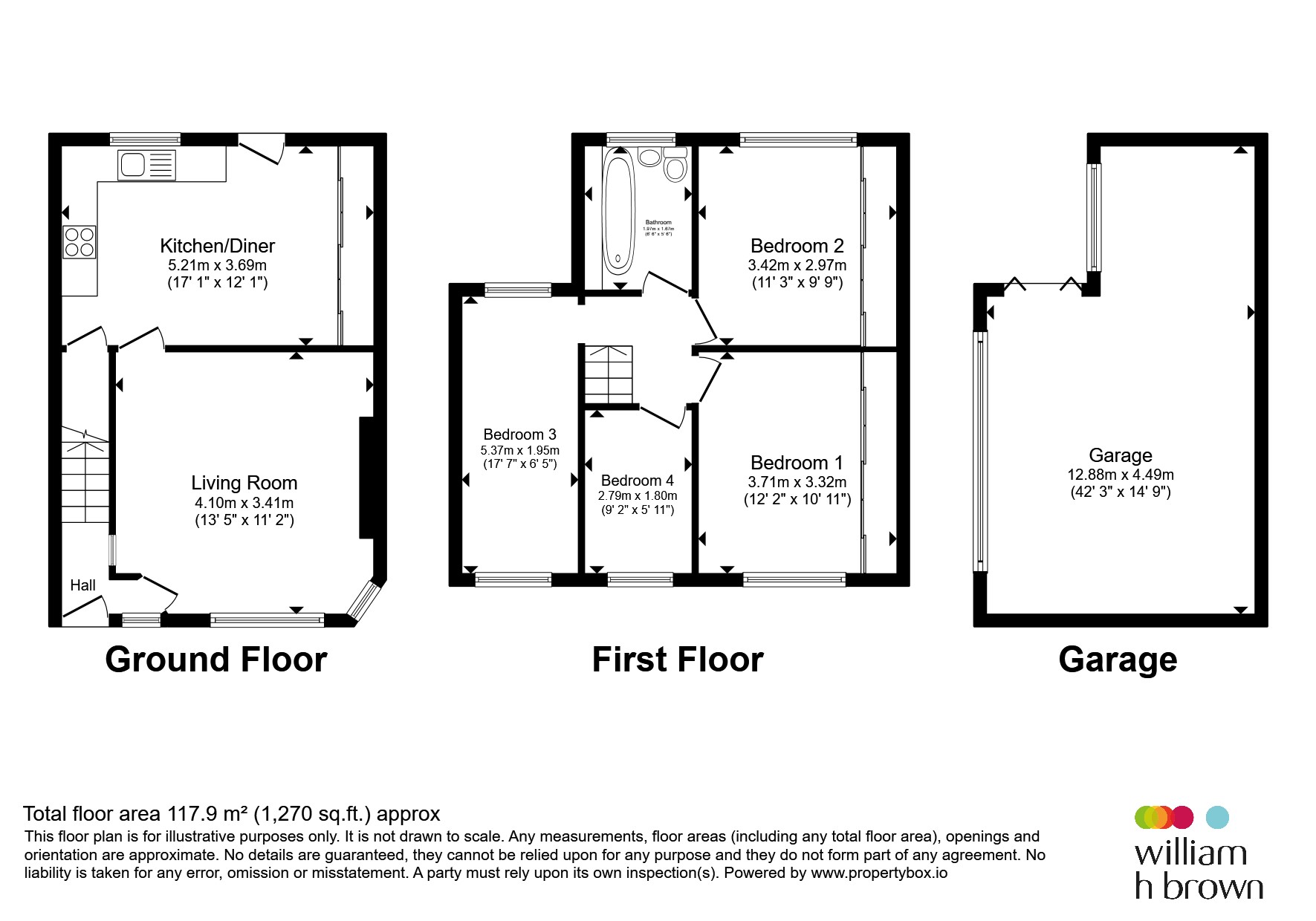 45, Tyersal Avenue, Bradford floorplan