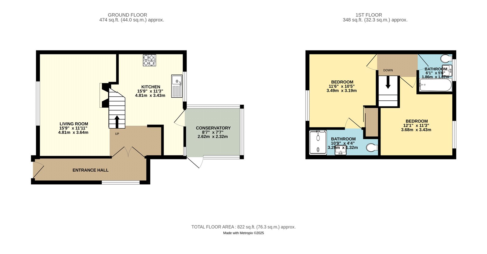 10, Rodmead Walk, Bristol floorplan