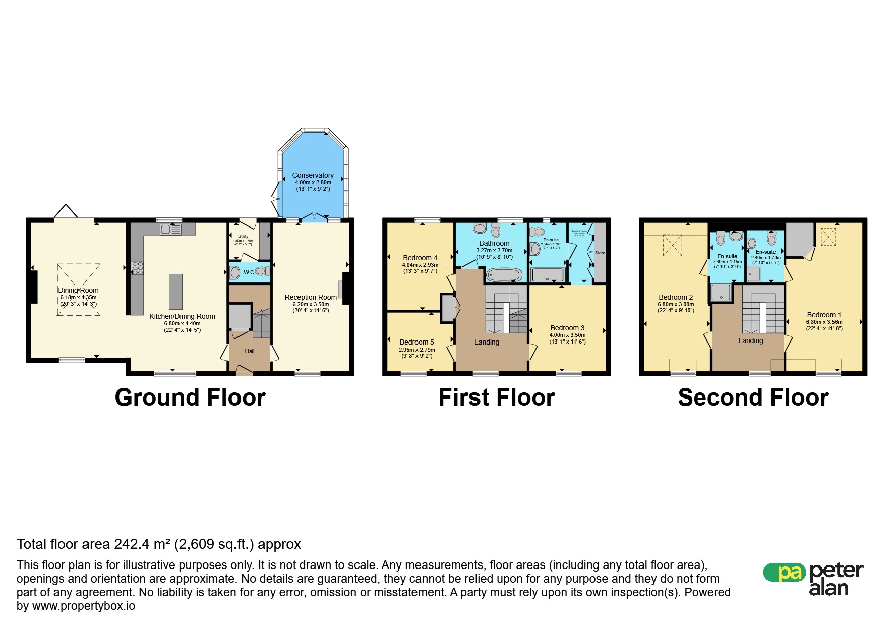 12, Bryn Derlwyn, Bridgend floorplan