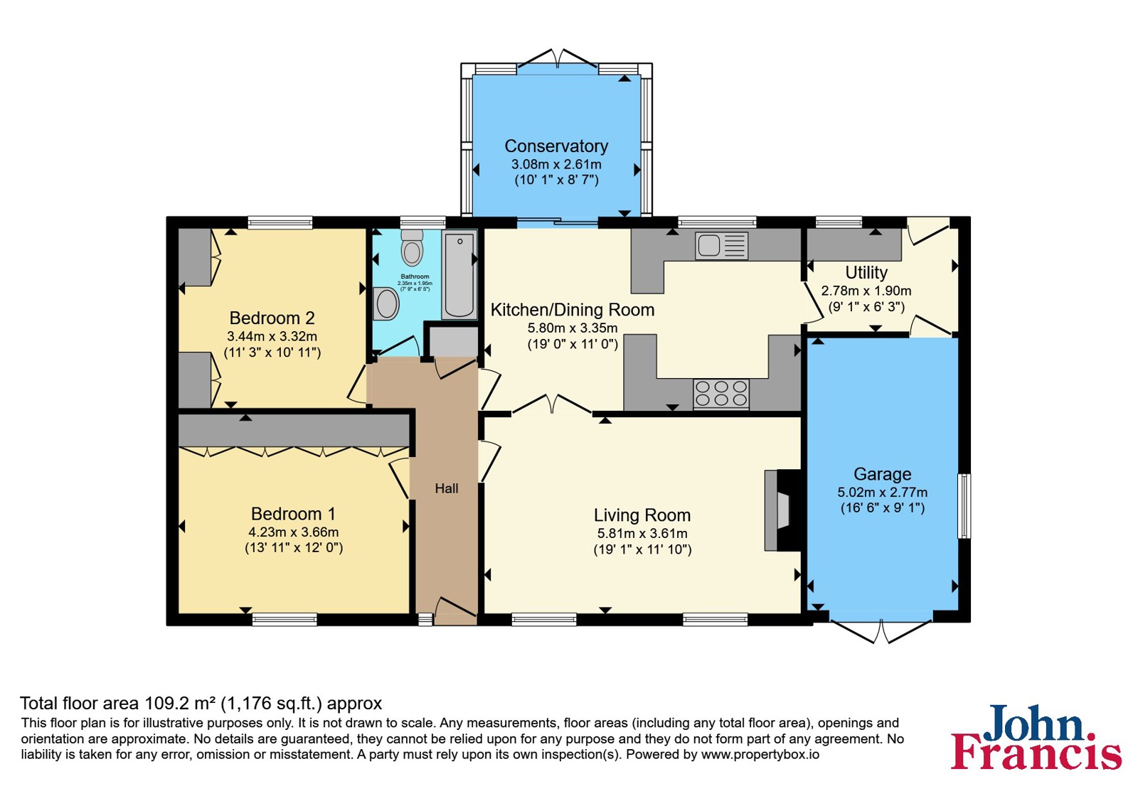 Llanfihangel-ar-Arth, Carmarthenshire floorplan