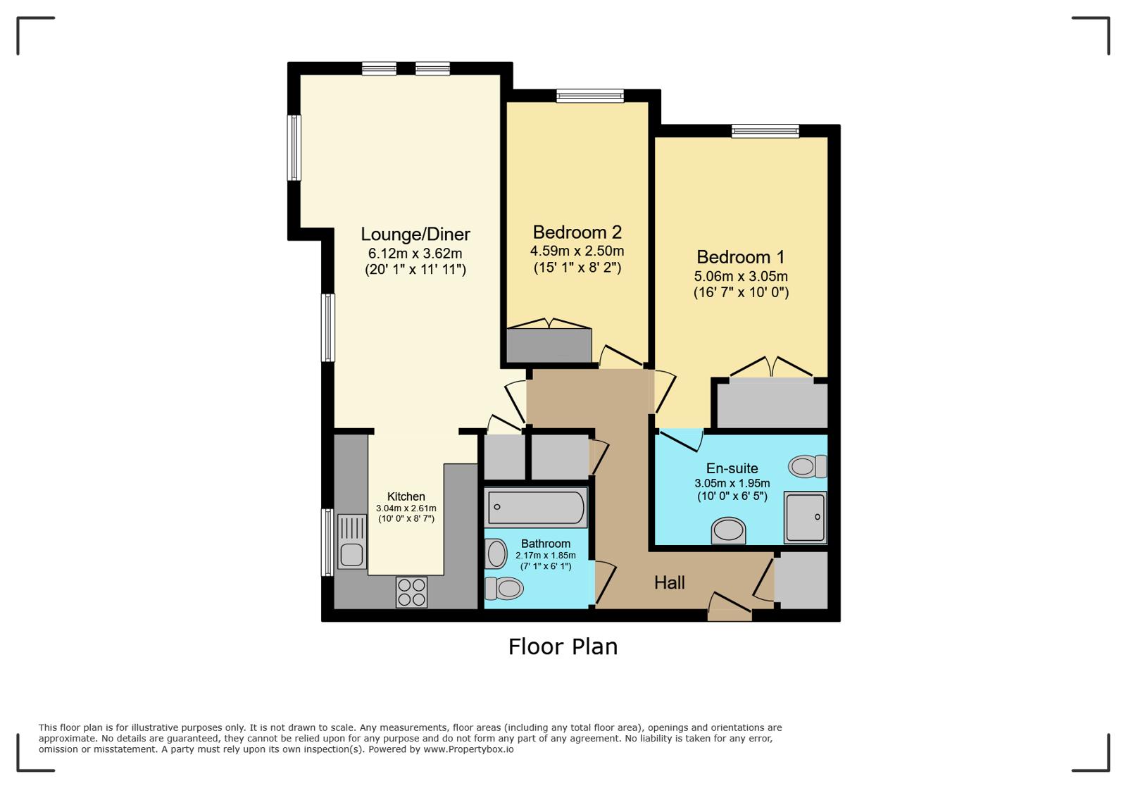 The Avenue, Hampshire floorplan