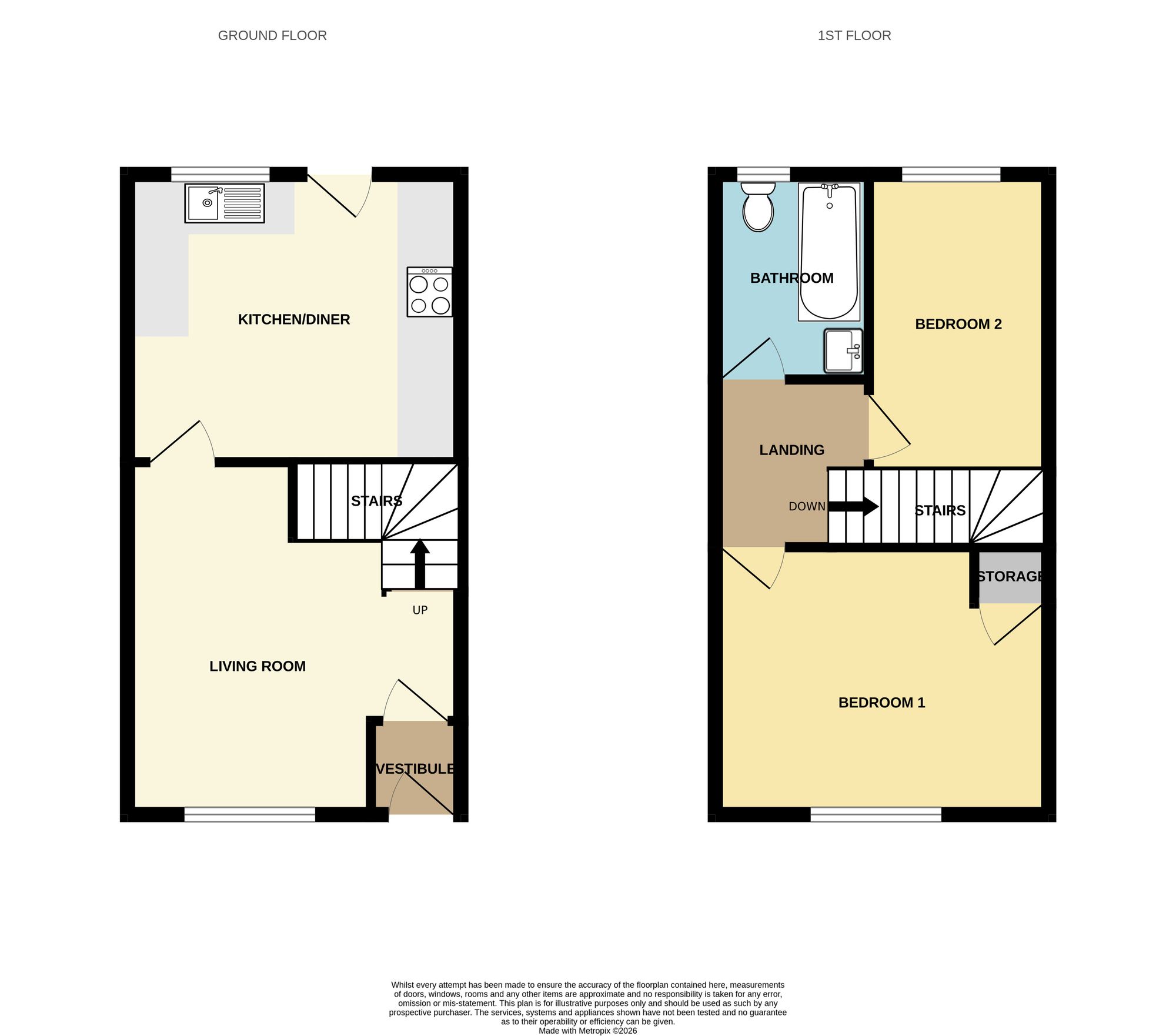 26 Huxley Street, Bolton floorplan