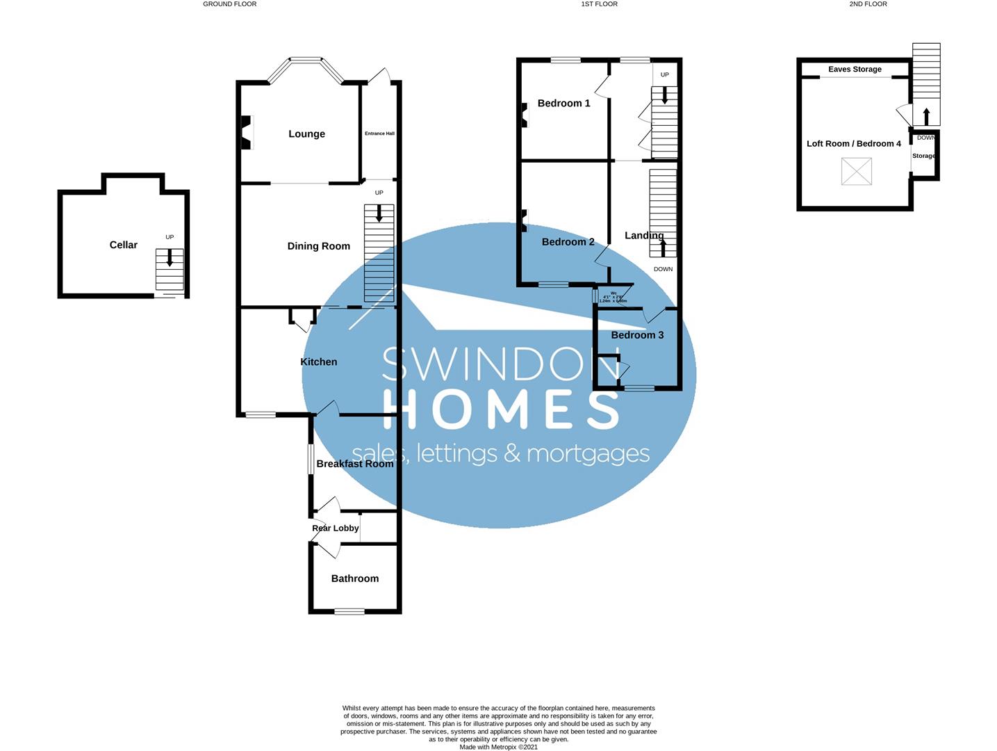 Lansdown Road, Old Town, Swindon SN1, 3 bedroom terraced house for sale