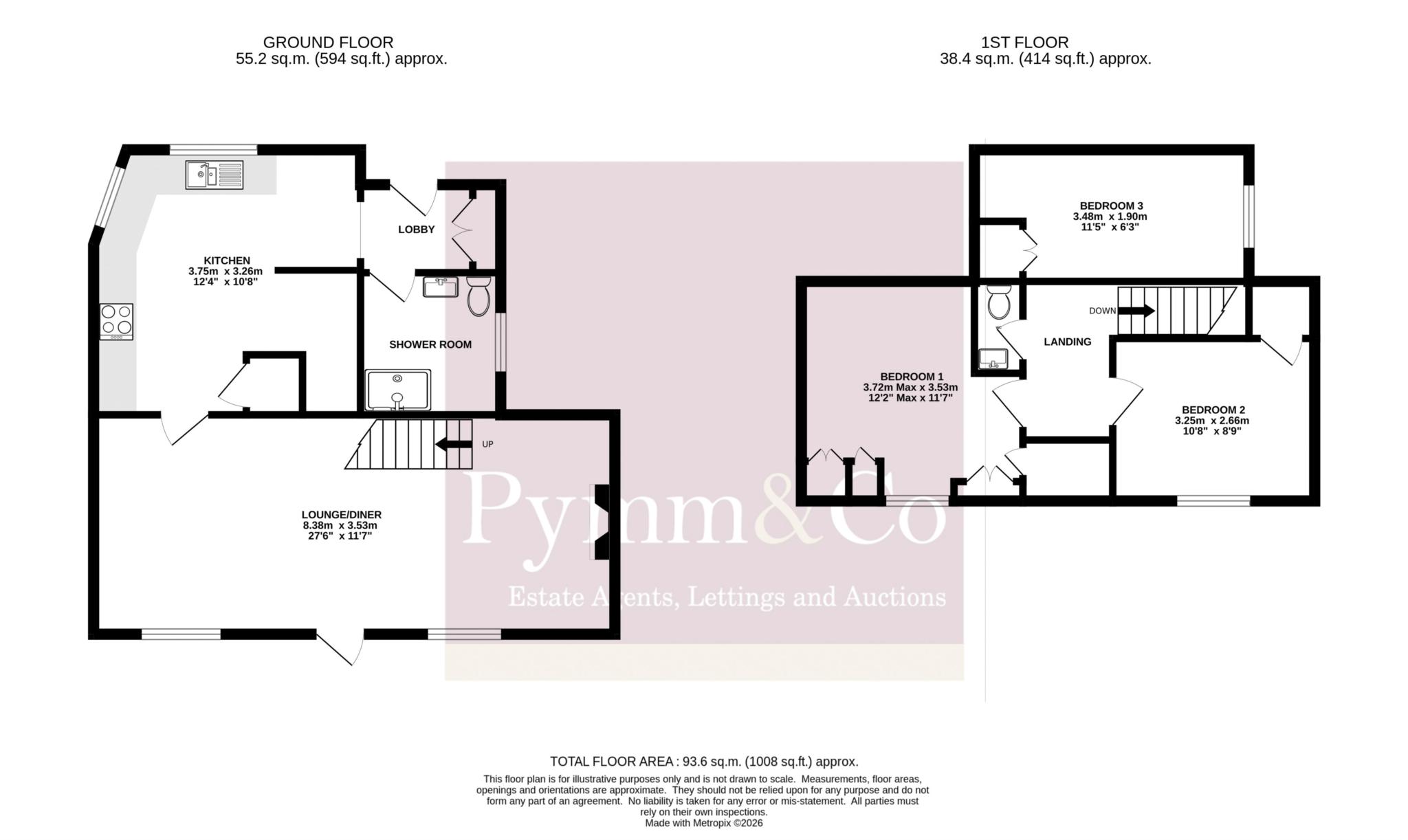 The City, Norwich floorplan