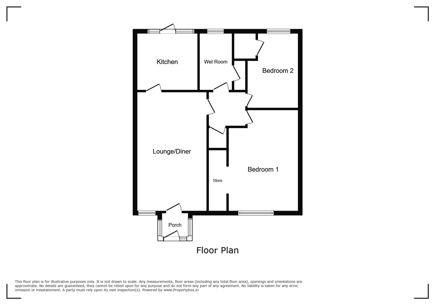 15, Weetwood Road, Cramlington floorplan