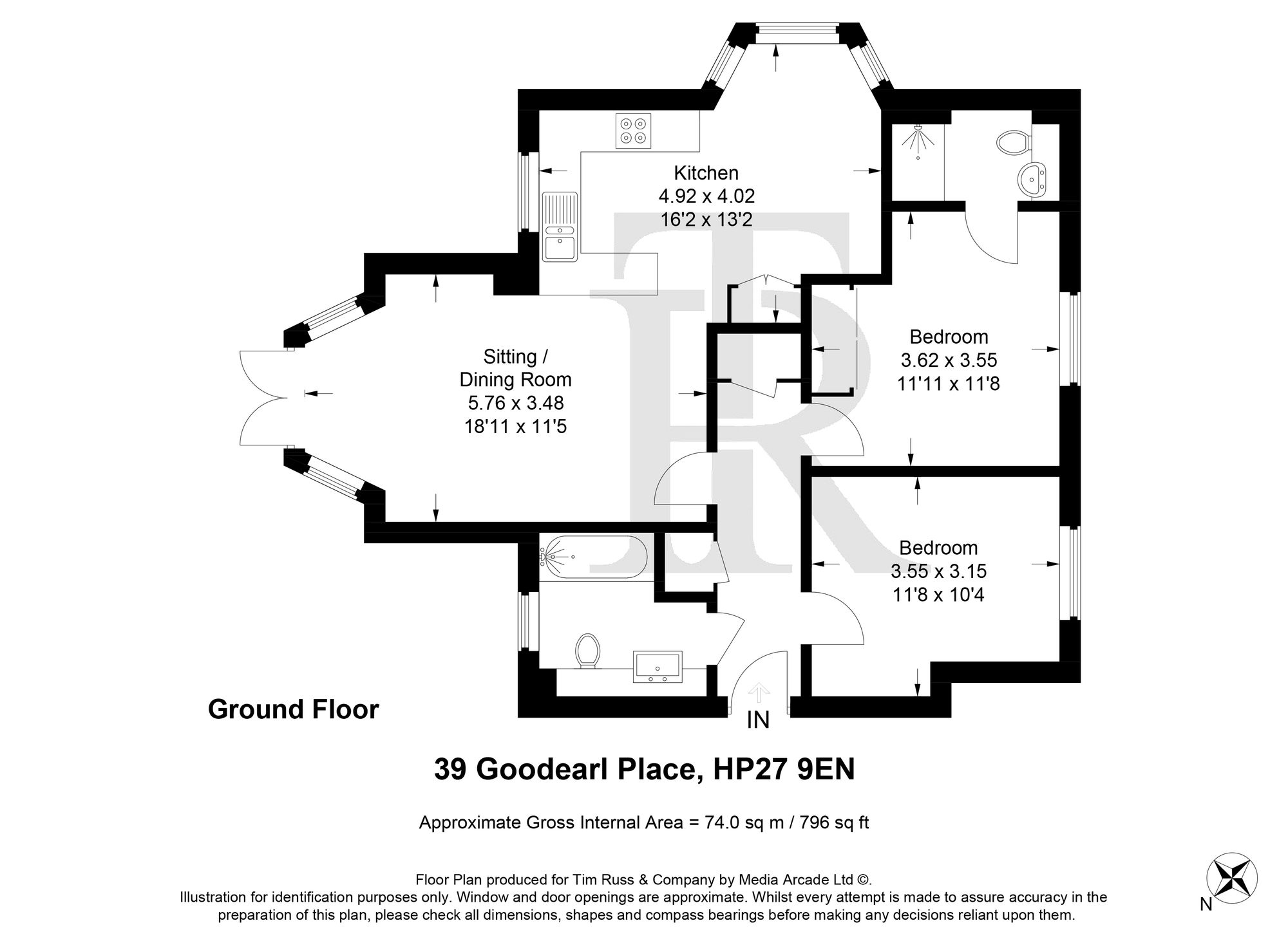 39 Goodearl Place, Princes Risborough floorplan