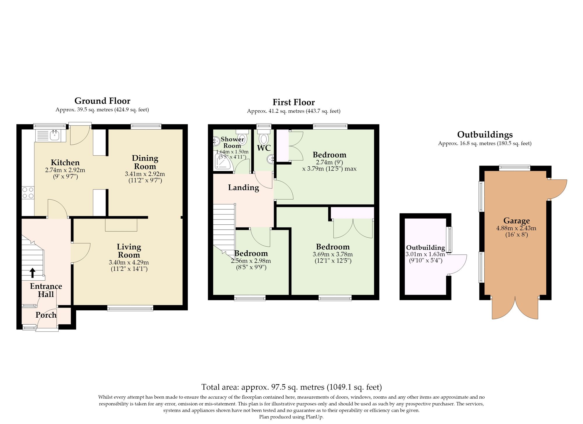 83 Spashett Road, Lowestoft floorplan