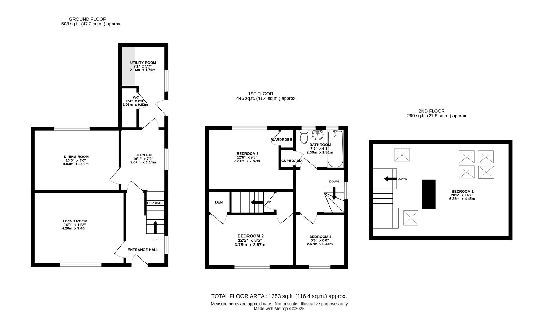 23, Ralph Garth, York floorplan