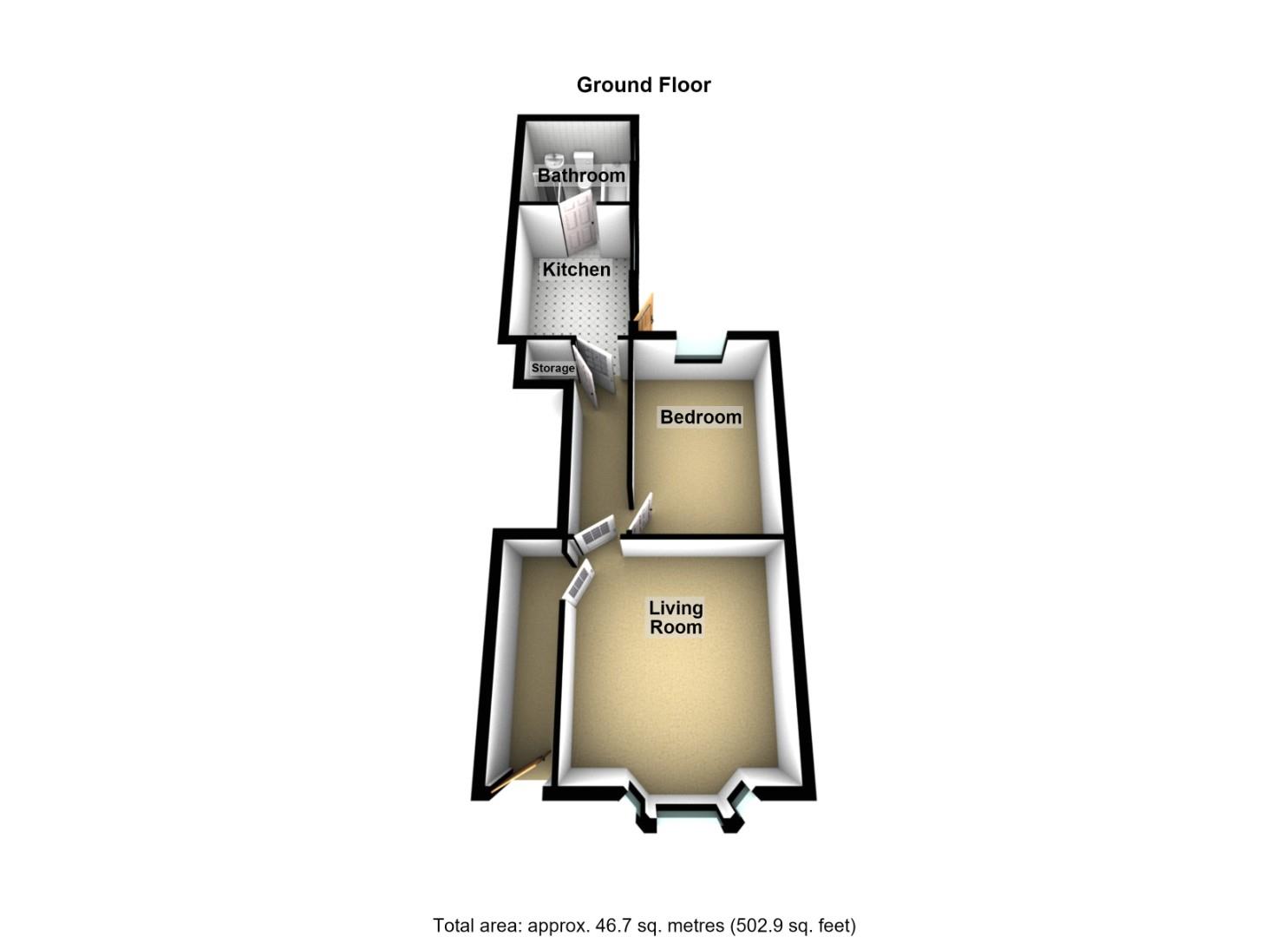 14, Percy Avenue, Cullercoats floorplan