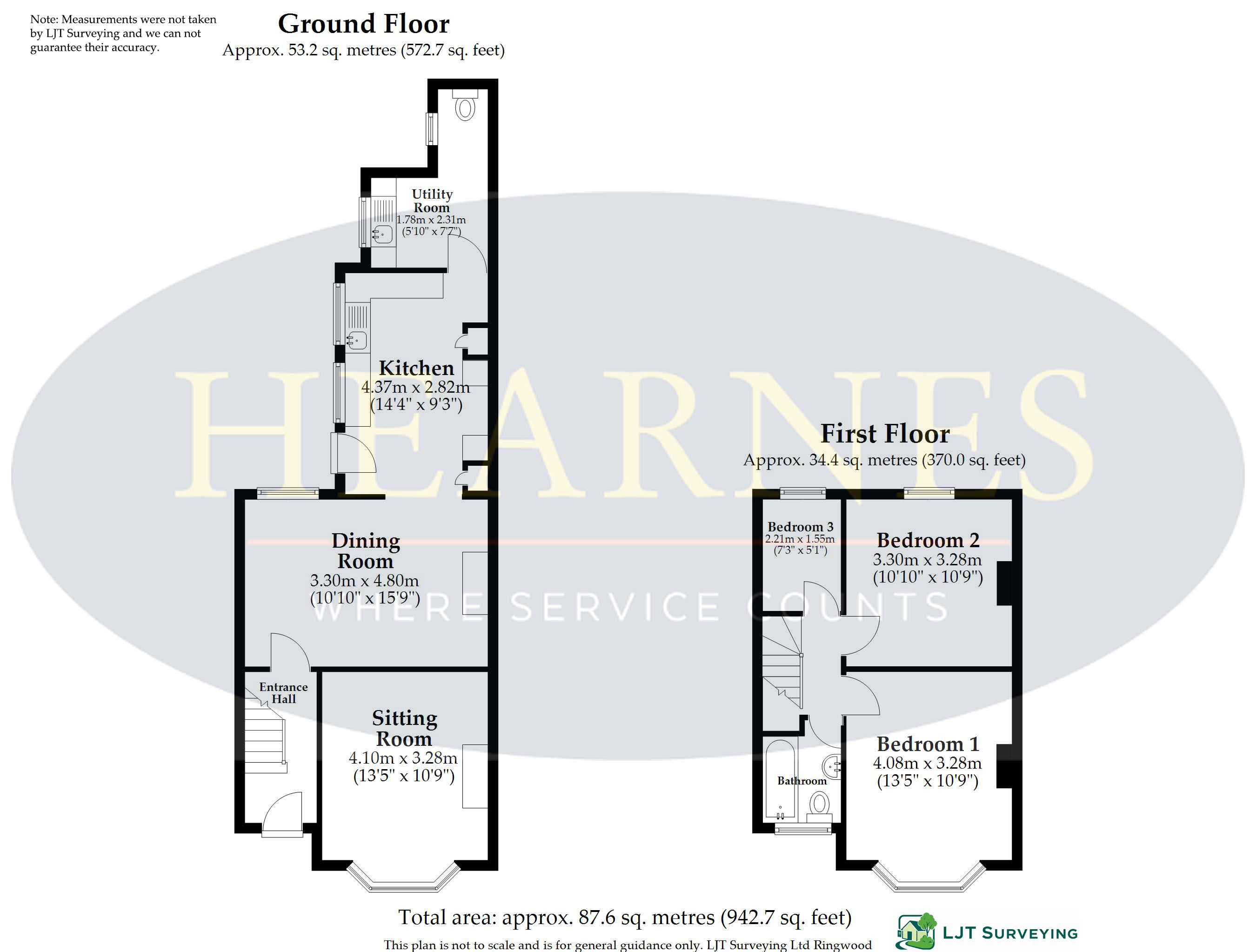 157, Leigh Road, Wimborne floorplan