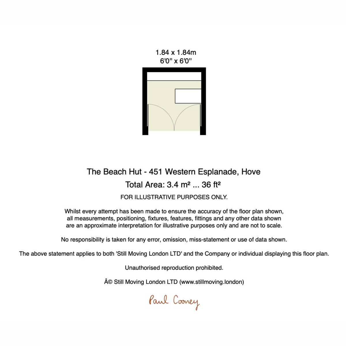 451, Western Esplanade, Hove floorplan