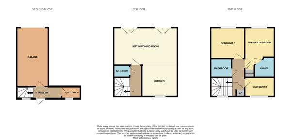 45, Beauchamp Road, Tewkesbury floorplan