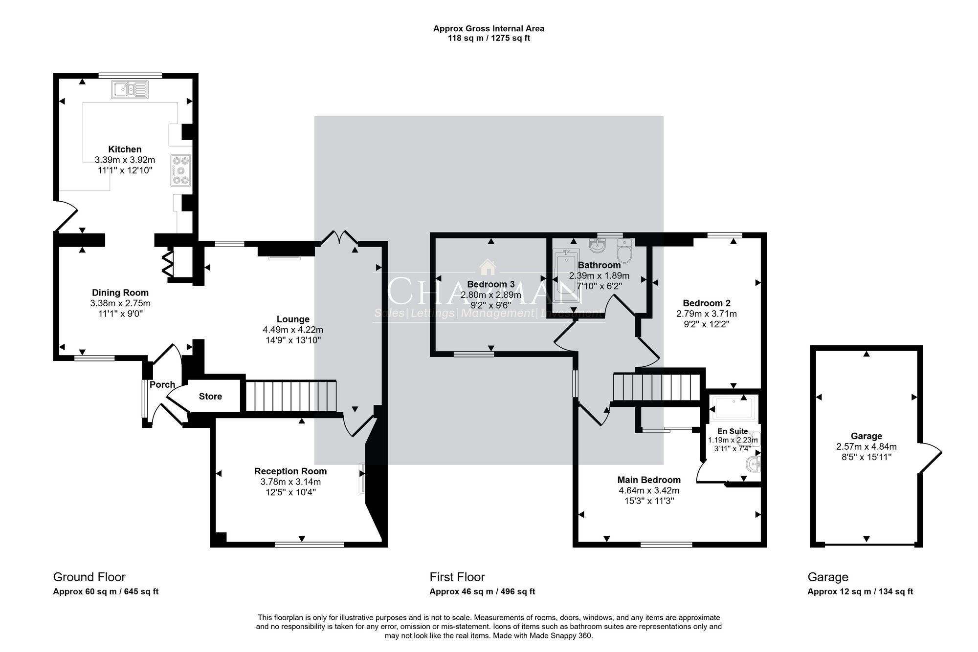 30 Oakfield Terrace, Tonypandy floorplan