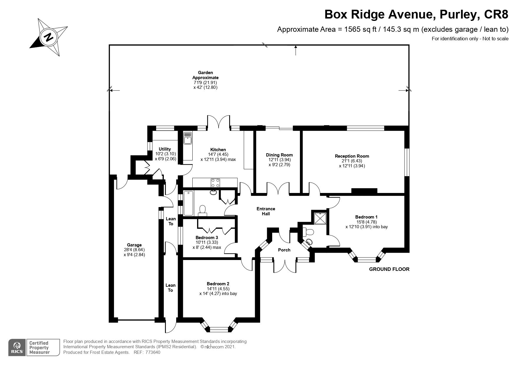15A, Box Ridge Avenue, Purley floorplan