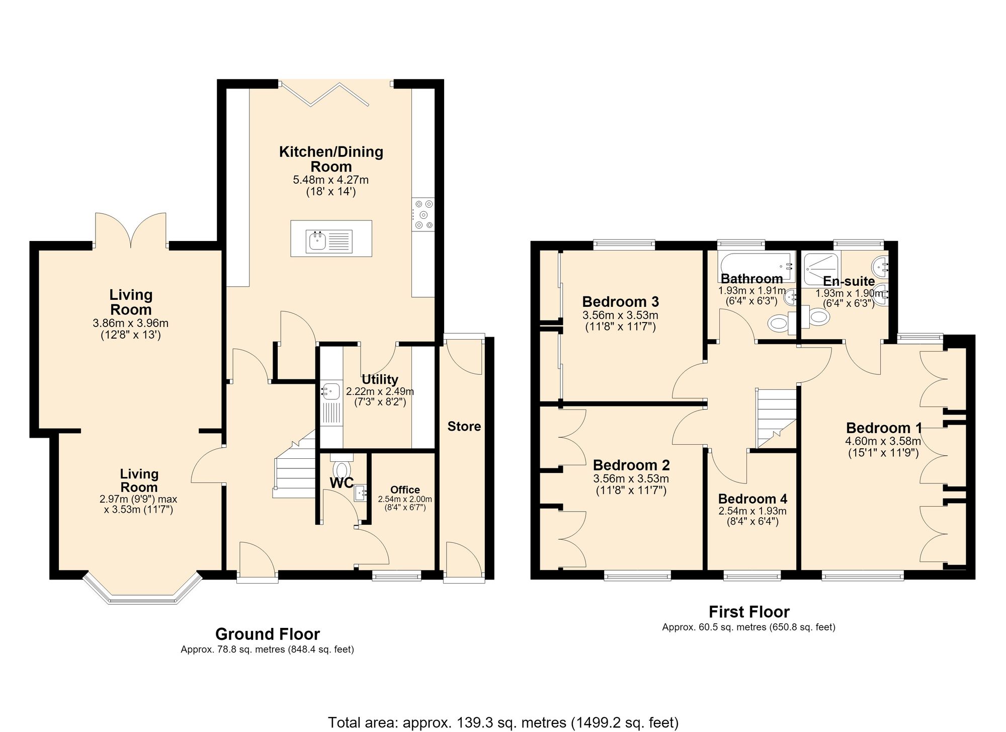 Woodsmoor Oldfield Avenue, Darwen floorplan