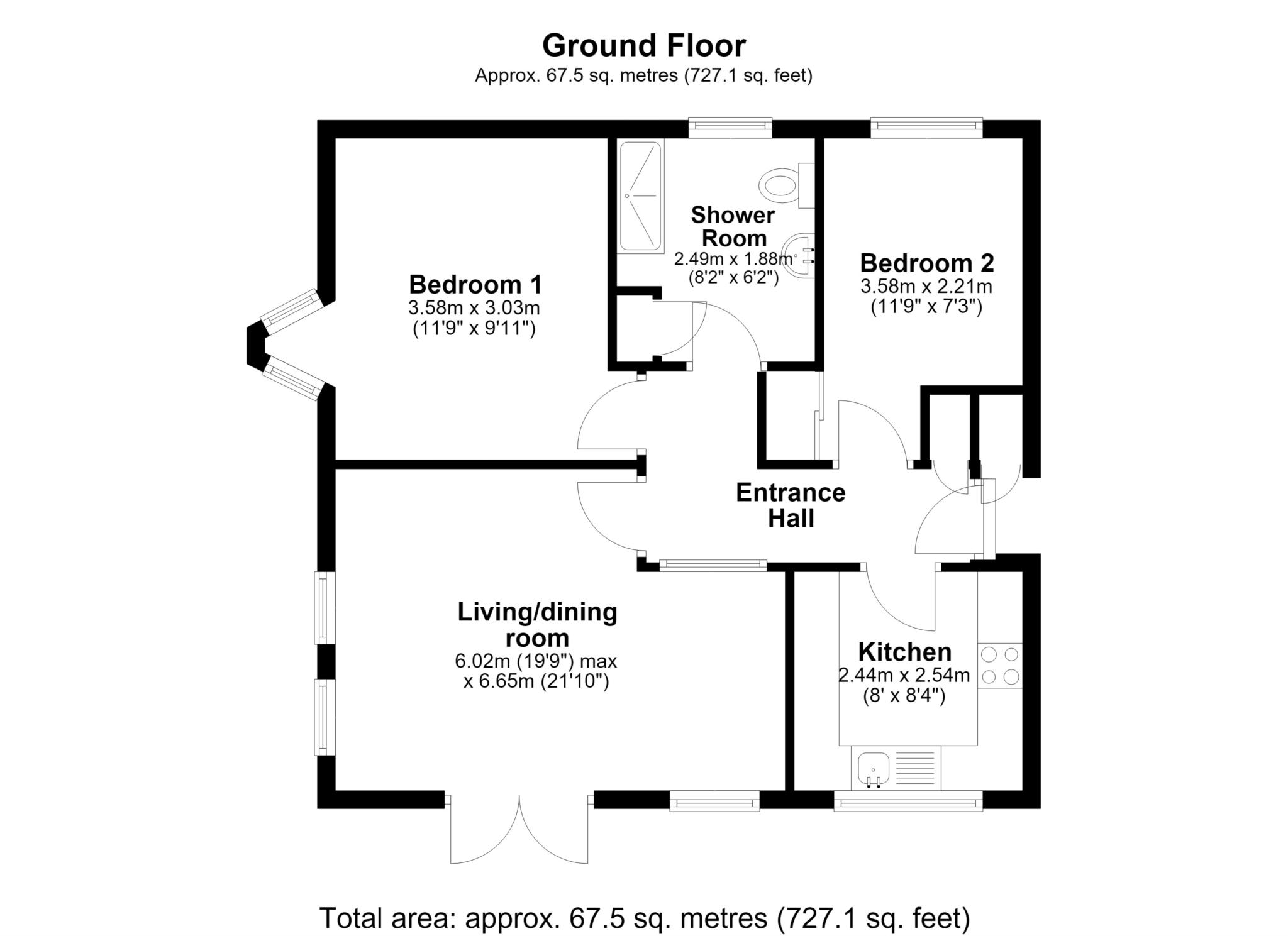 43, Essex Way, Sonning Common floorplan