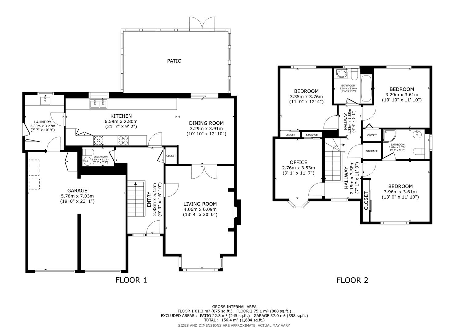 4, Bryanston Drive, Dollar floorplan