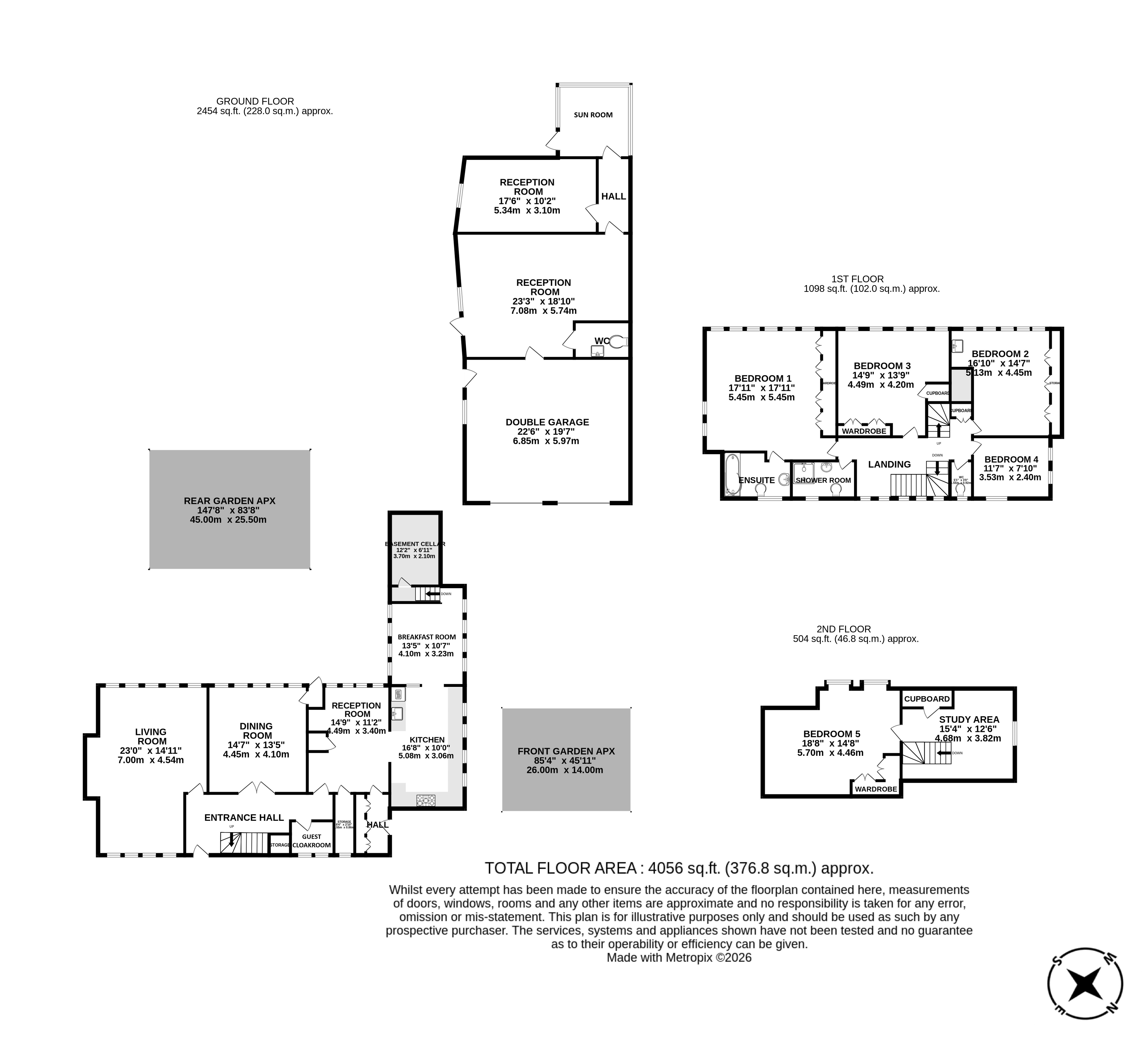 43, Loom Lane, Hertfordshire floorplan