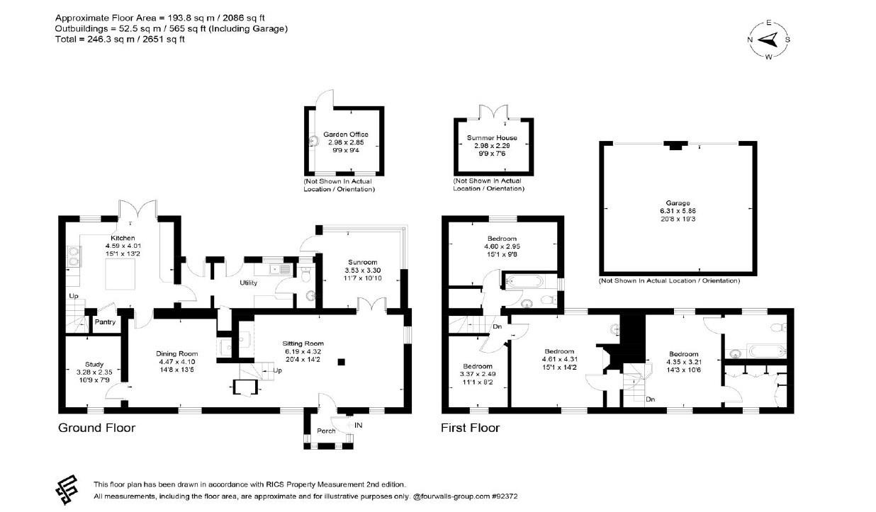 The Old Post Office, Devizes floorplan