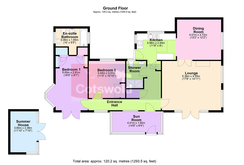 5 Swindon Hall, Church Road, Cheltenham floorplan