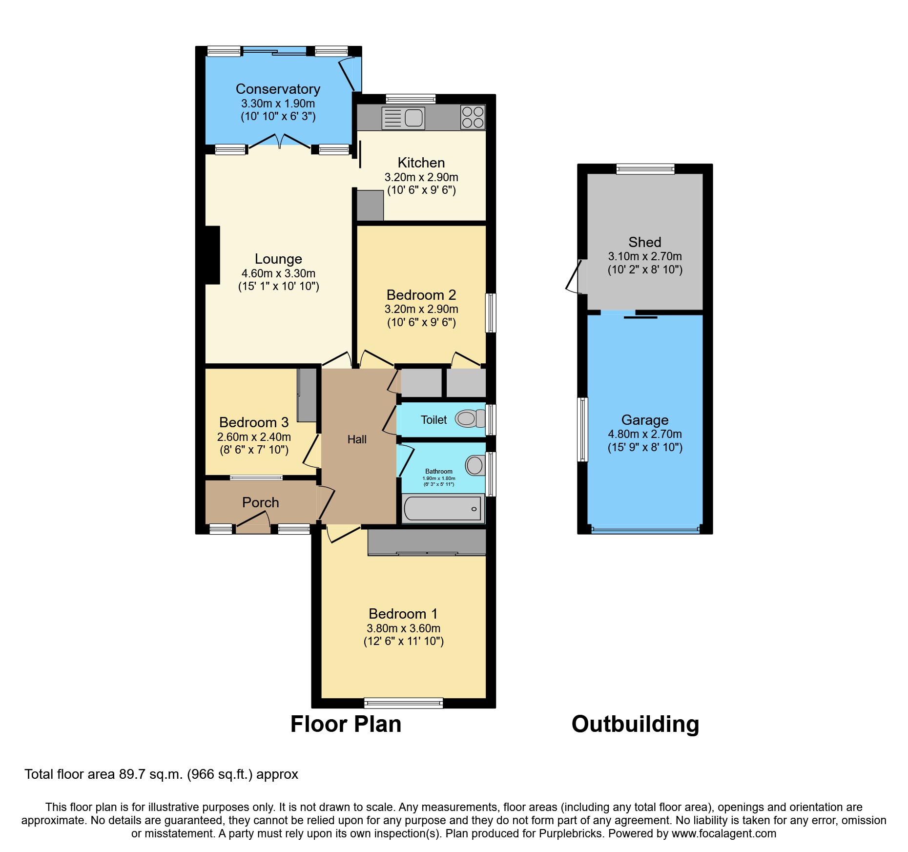 Brooklands Drive, Leighton Buzzard LU7, 3 bedroom bungalow for sale