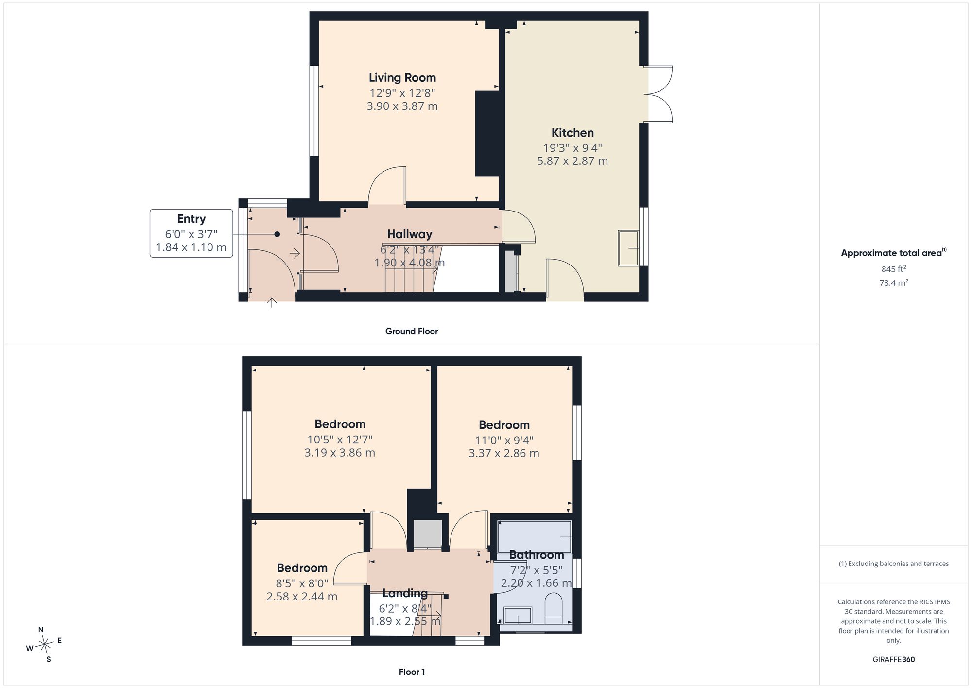 12 Laxton Road, Cheltenham floorplan
