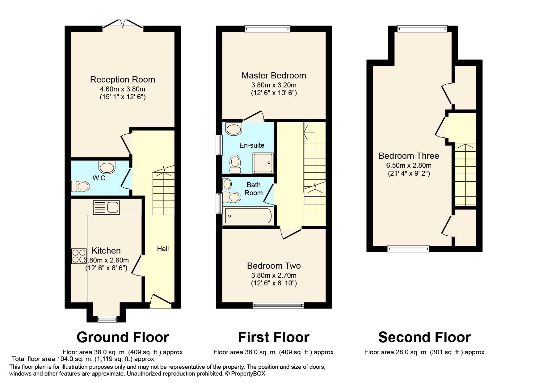 2, Nelson Mews, Horsham floorplan