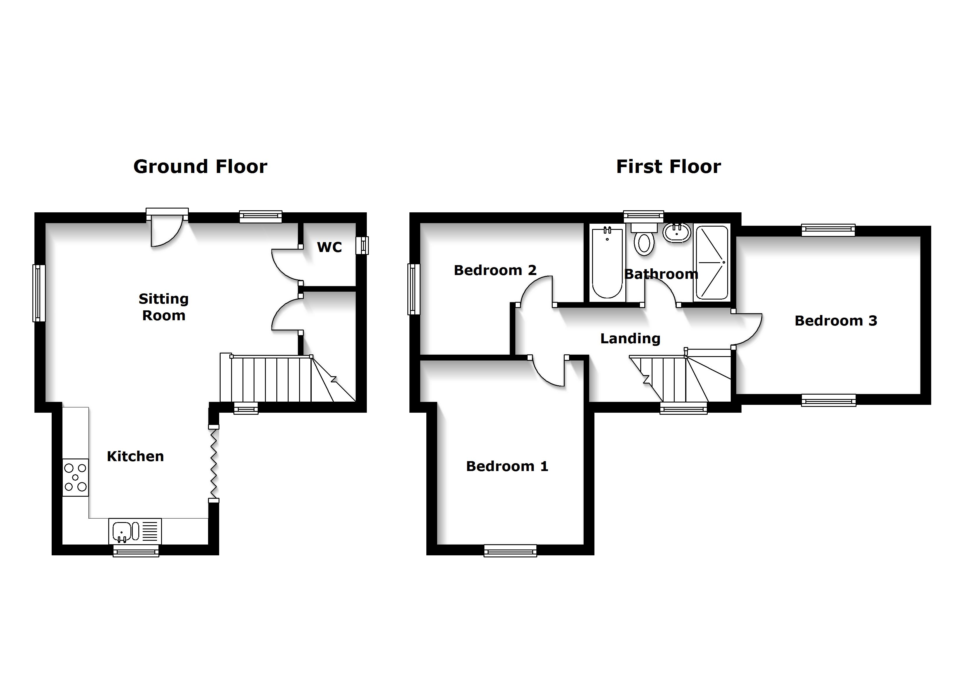 Wheel Chase, Sturmer, Haverhill CB9, 3 bedroom linkdetached house for