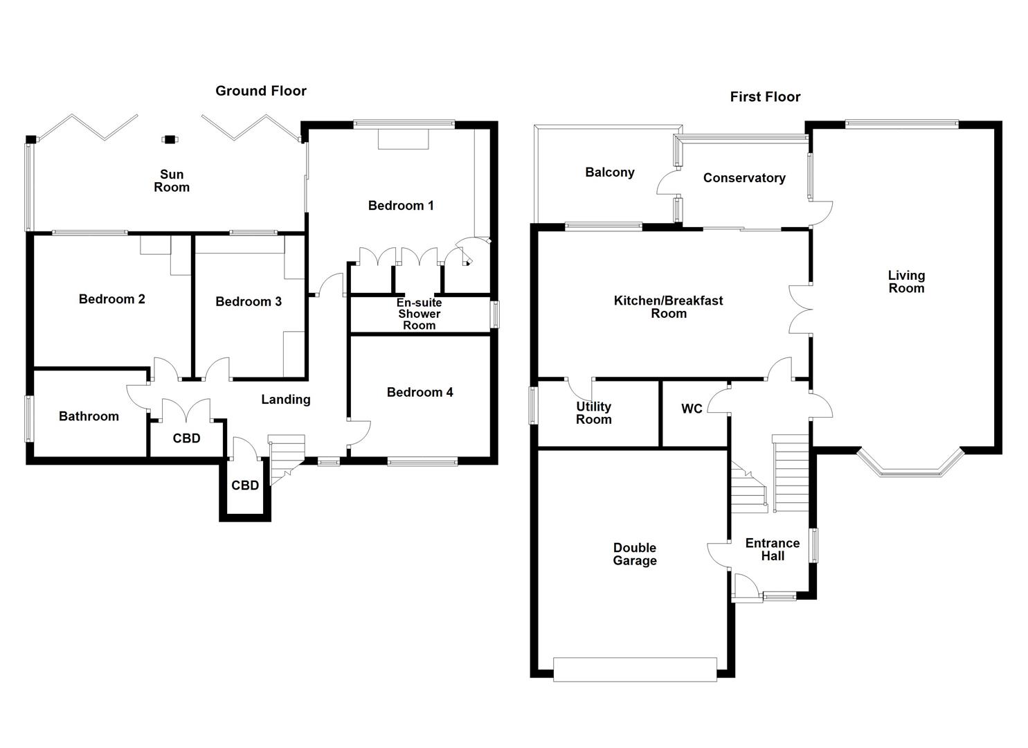 12, Daleside, Dewsbury floorplan