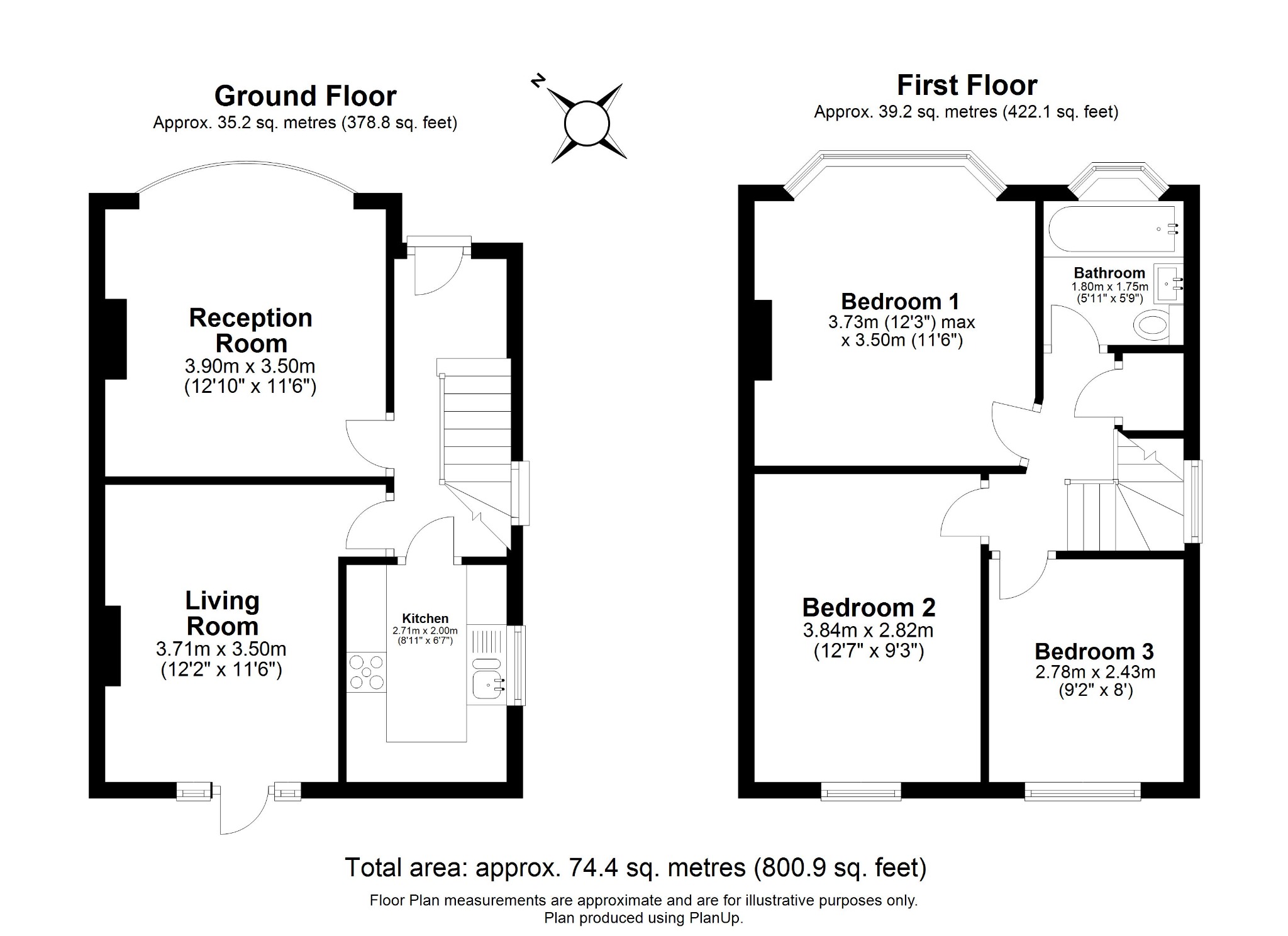 Meyrick Avenue, Luton, Bedfordshire LU1, 3 bedroom semi-detached house ...