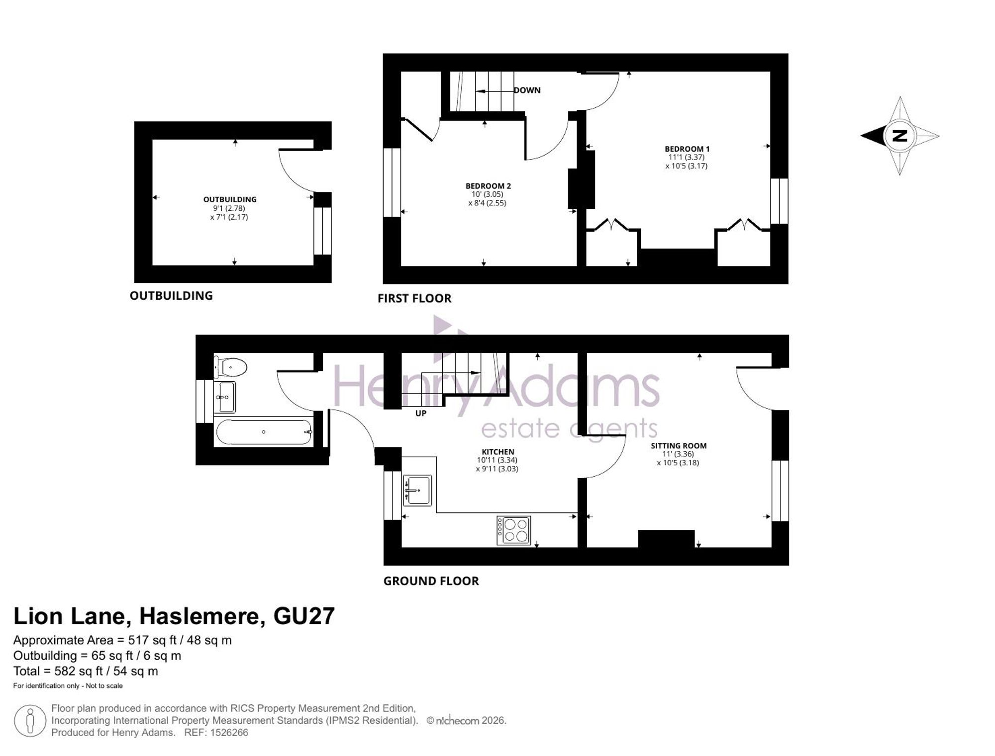 10 Lion Lane, Haslemere floorplan