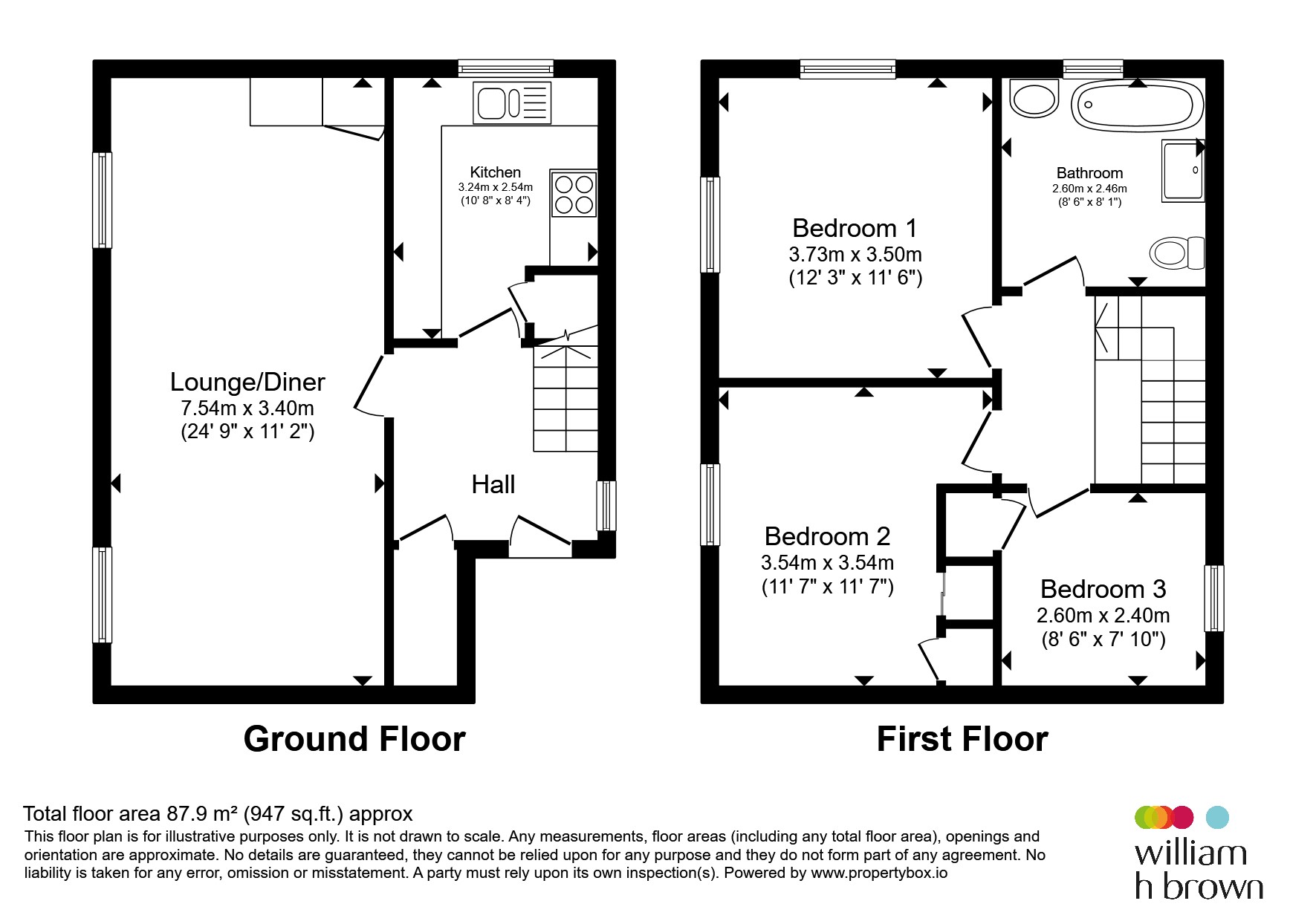 36, Queensway, Ongar floorplan