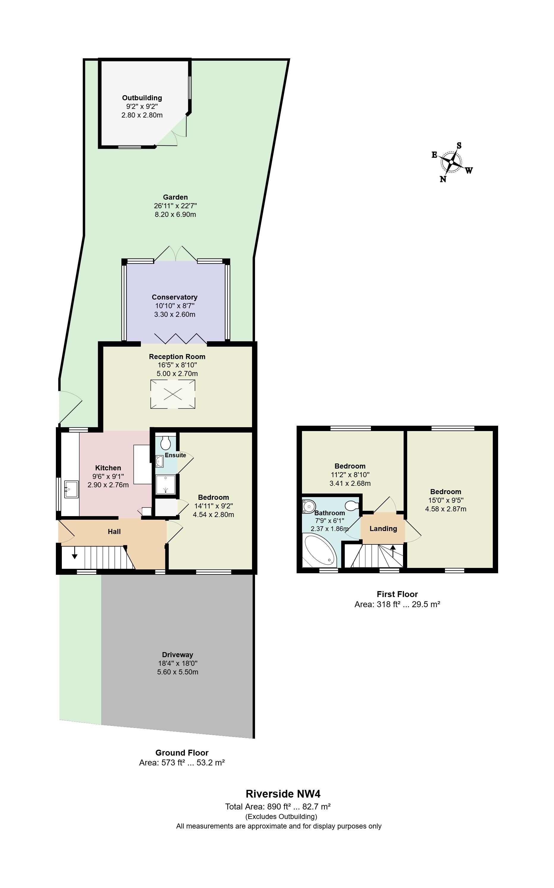 19, Riverside, London floorplan