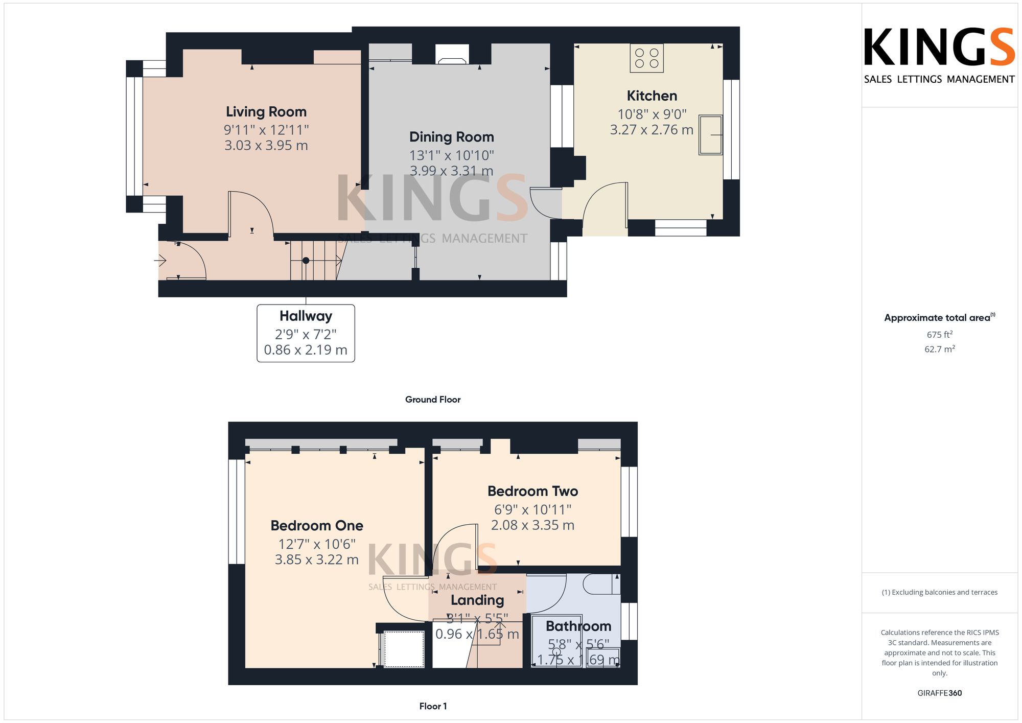 12 Chelwood Avenue, Hatfield floorplan
