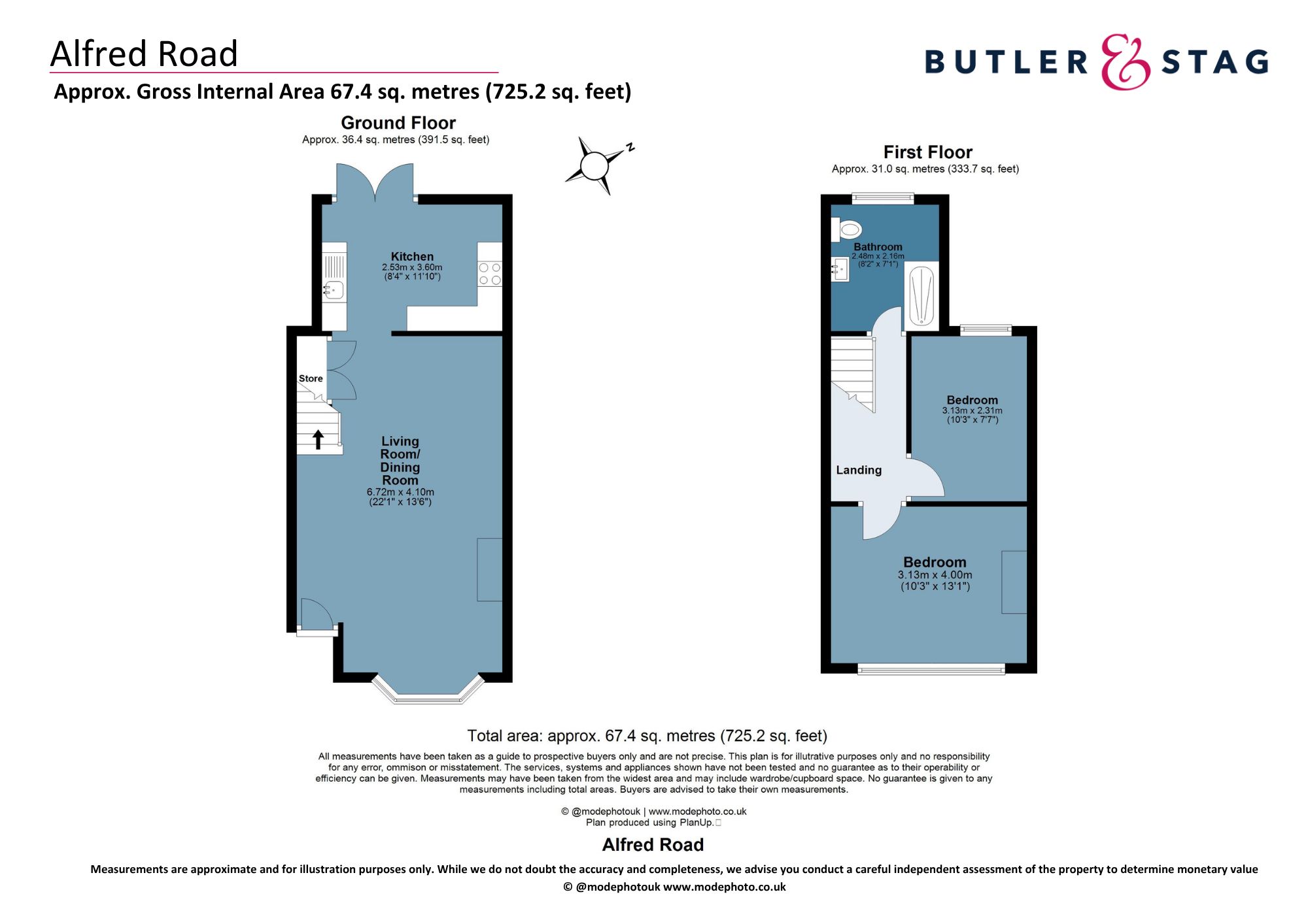 3 Alfred Road, Buckhurst Hill floorplan