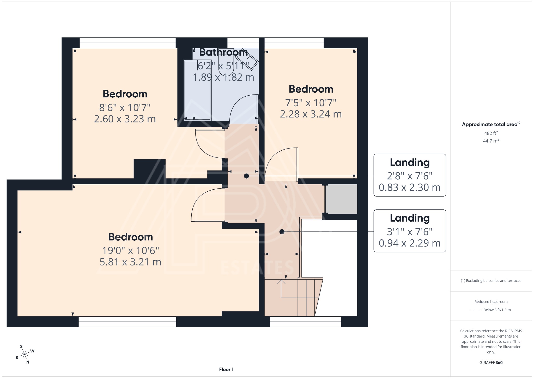 555 Broxburn Drive, South Ockendon, Essex floorplan