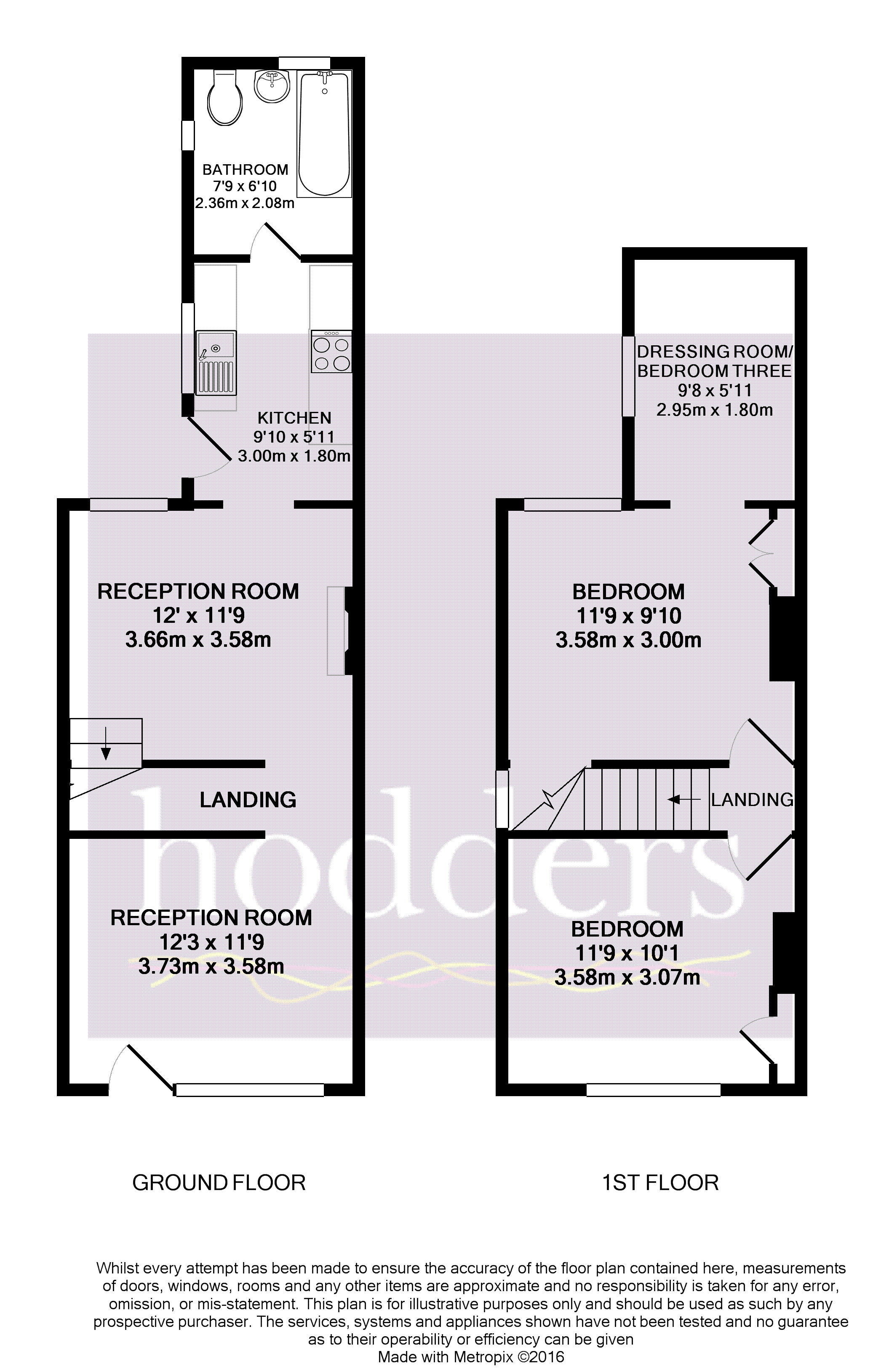 33, Station Road, Chertsey floorplan