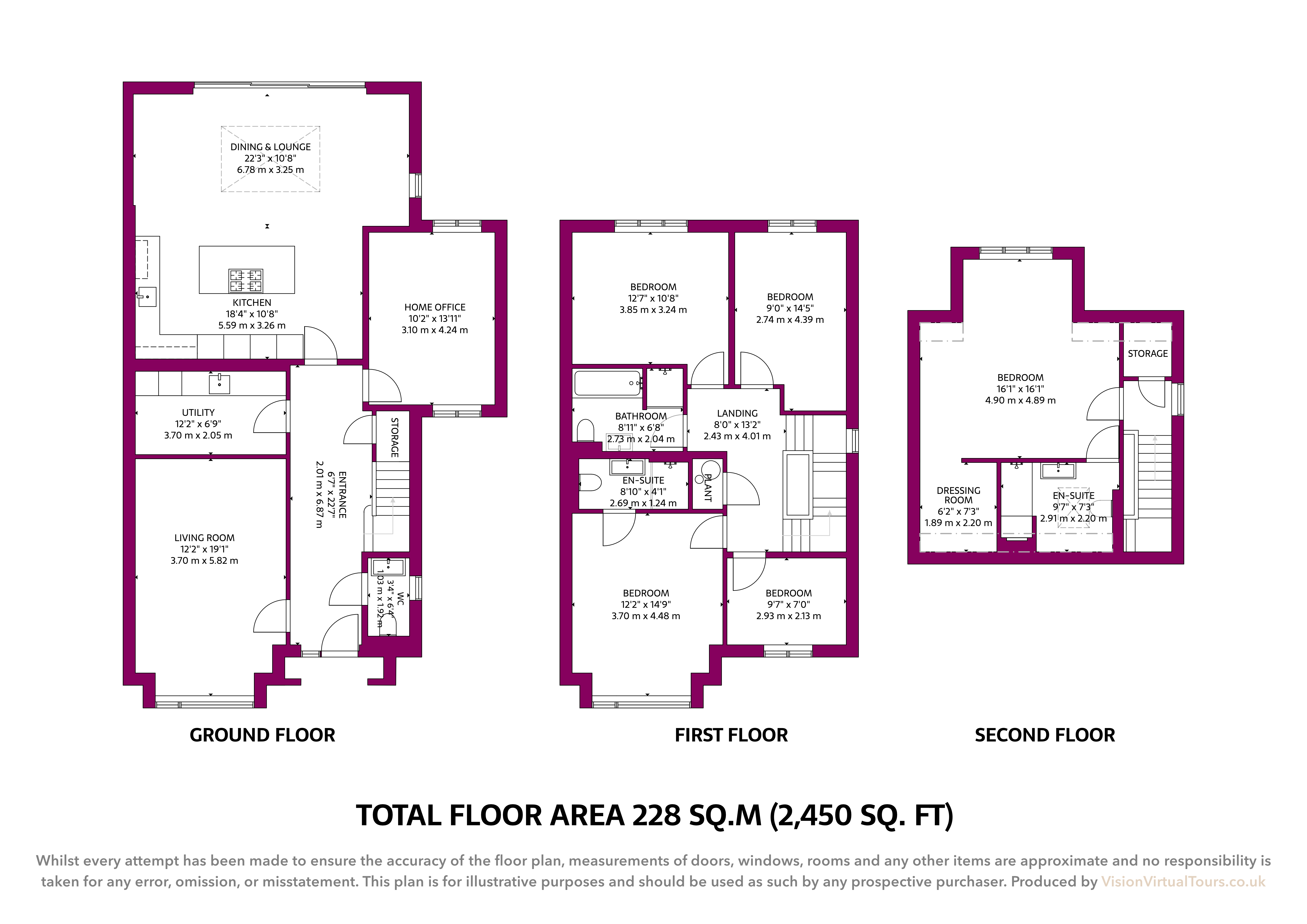 7, Brentwood Crescent, Altrincham floorplan