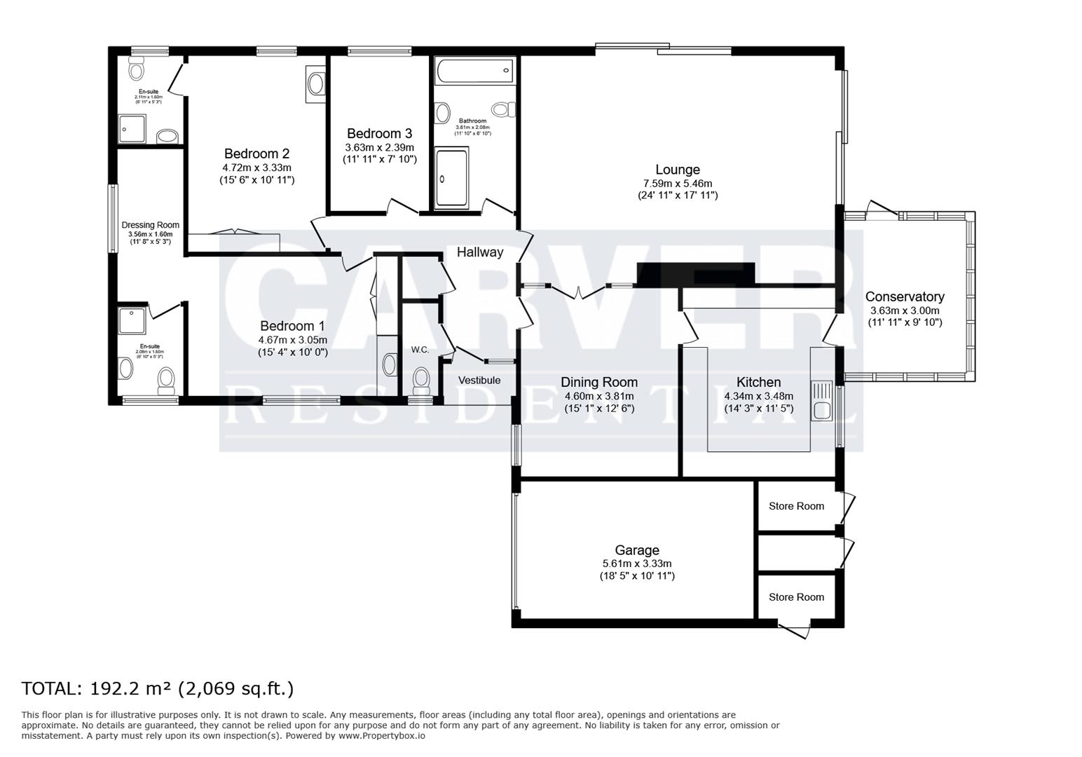 2, Jenison Close, School Aycliffe floorplan