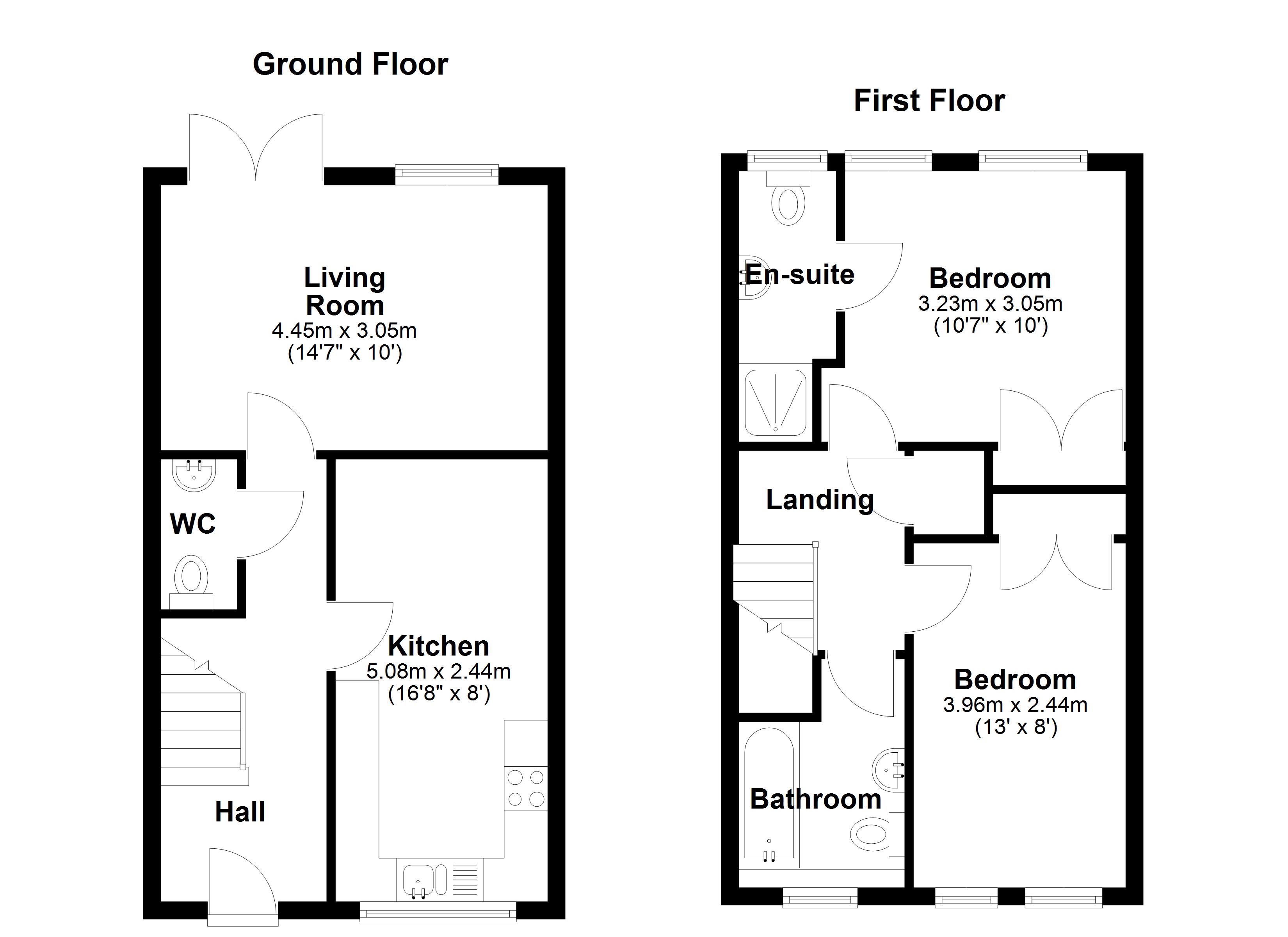 28 Coombe Road, Weston s Mare floorplan