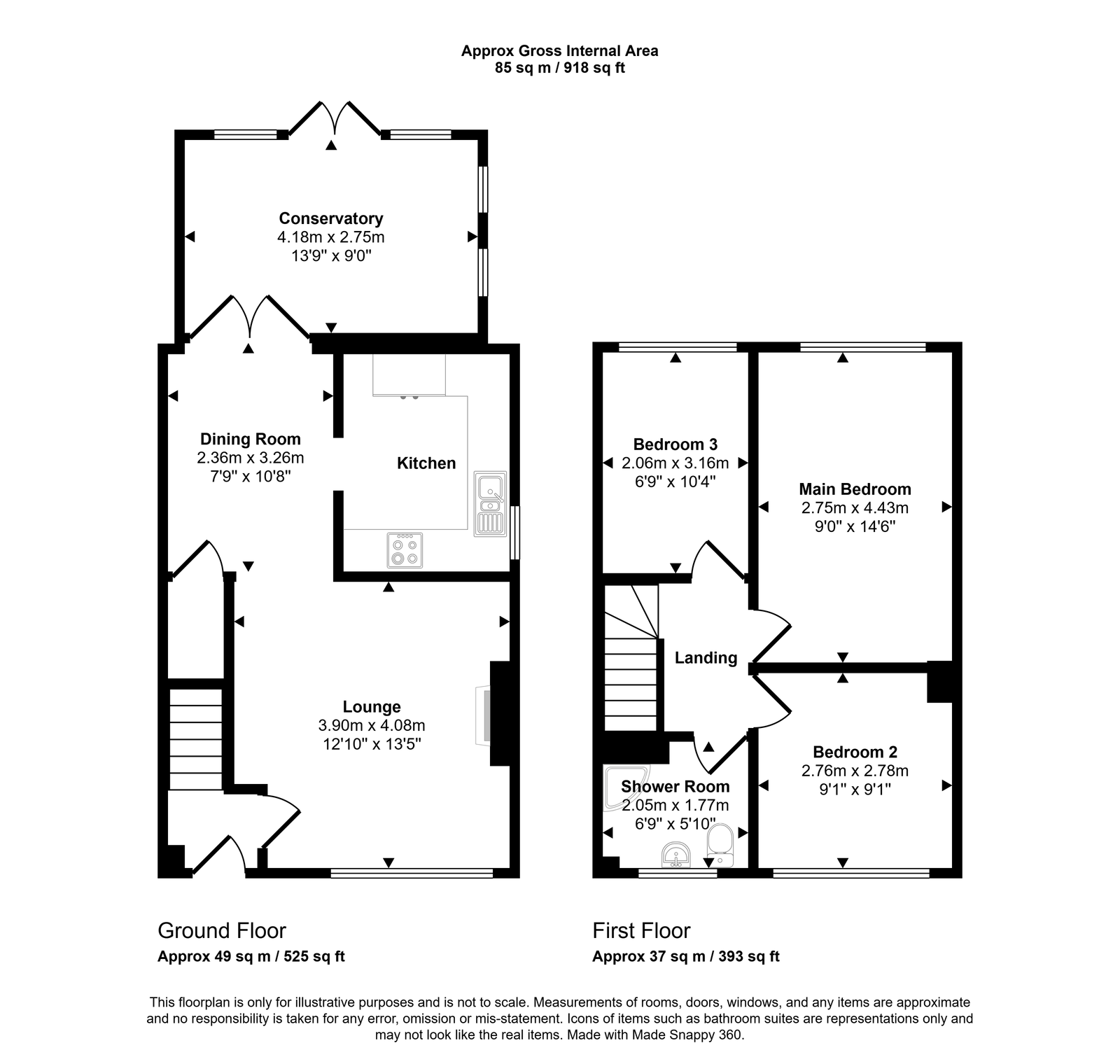 221, Harrington Road, Bristol floorplan
