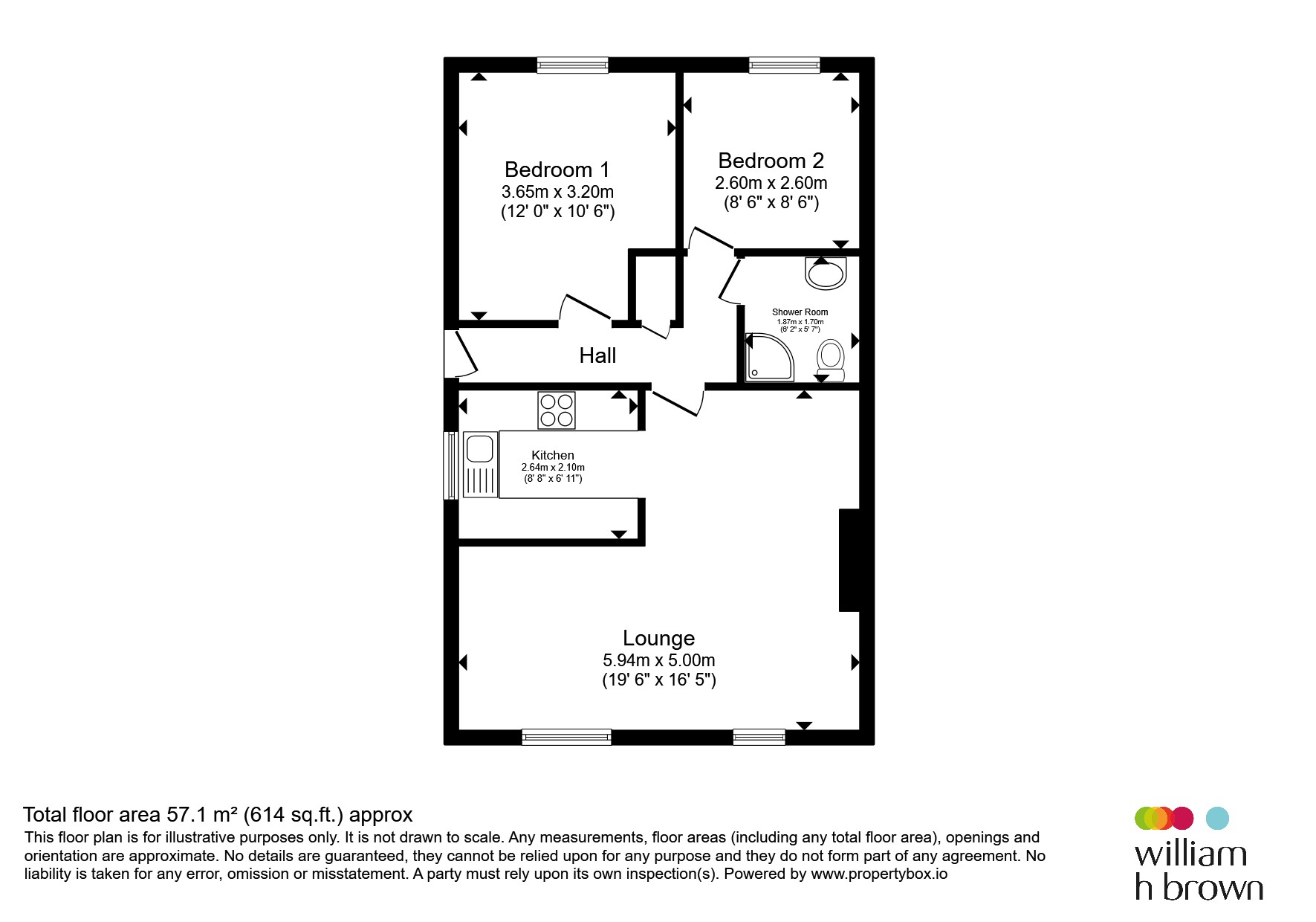 95, Nether Court, Halstead floorplan
