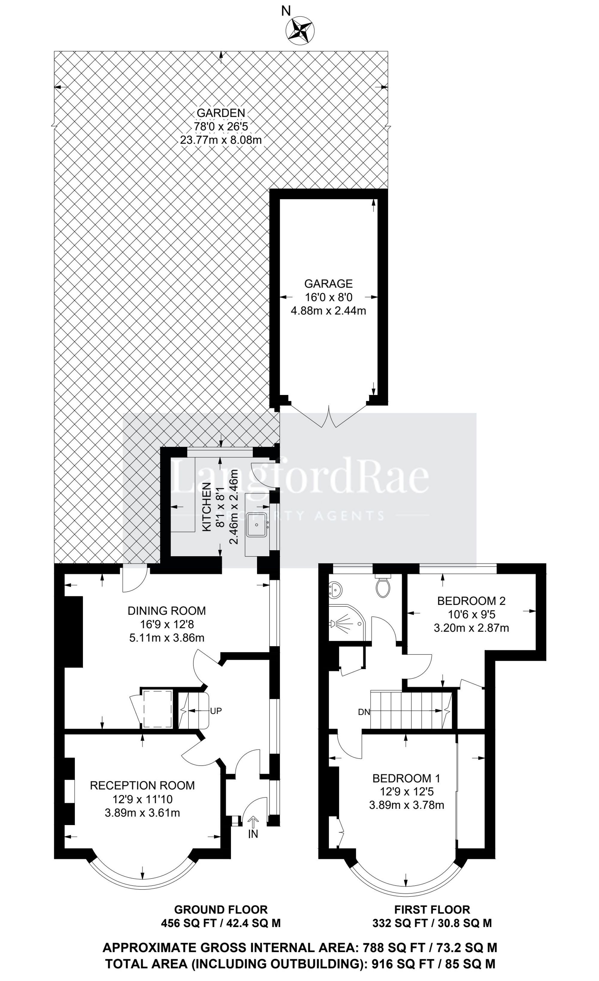 26 Warren Drive, Orpington floorplan