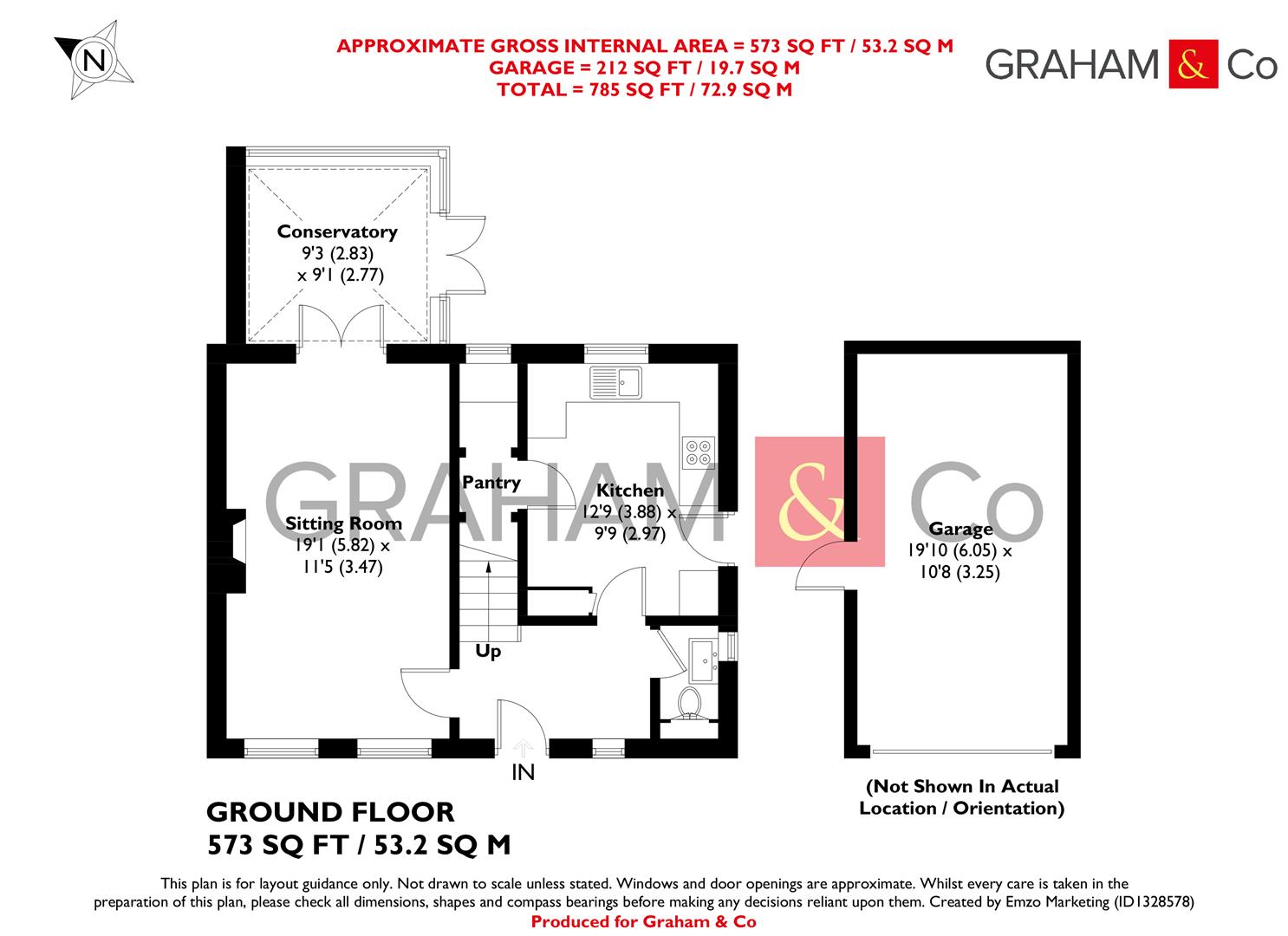 46, Eastfield Road, Andover floorplan